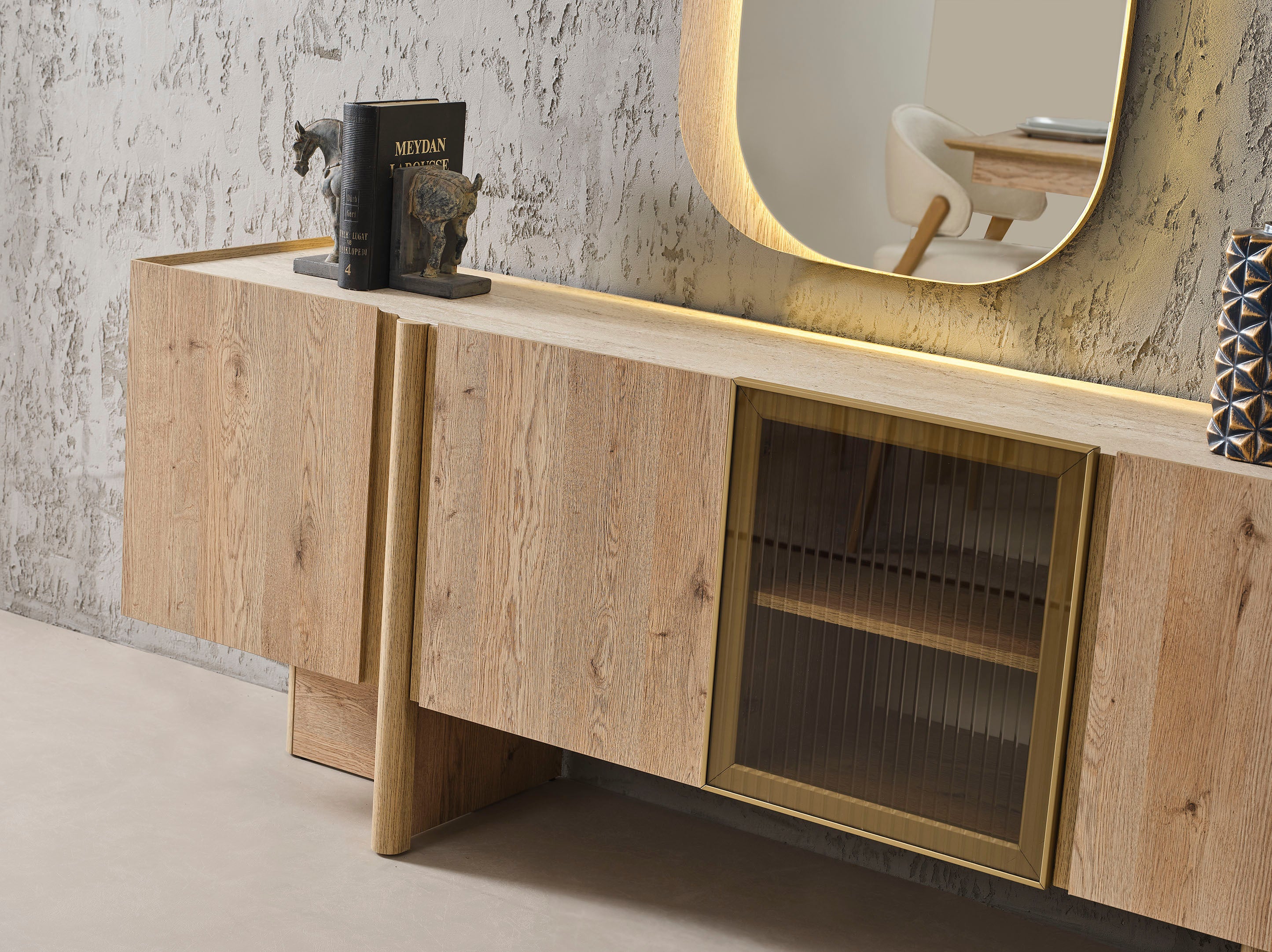 Anka Sideboard mit Spiegel - Image 2