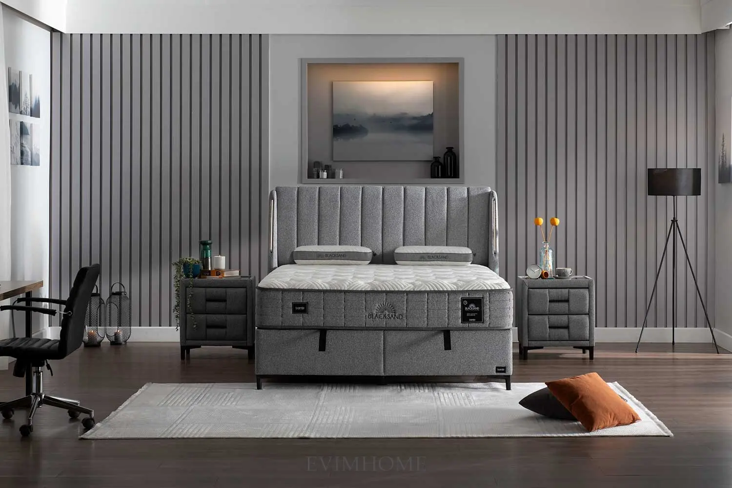 Bambi Blacksand Boxspringbett-Set - Image 2