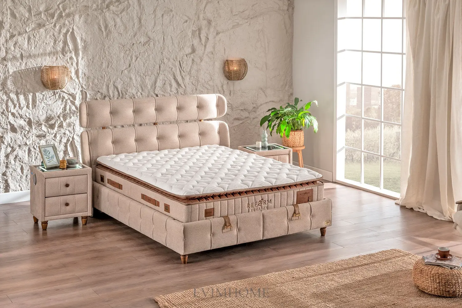 Bambi Reform Therapy Boxspringbett-Set - Image 2