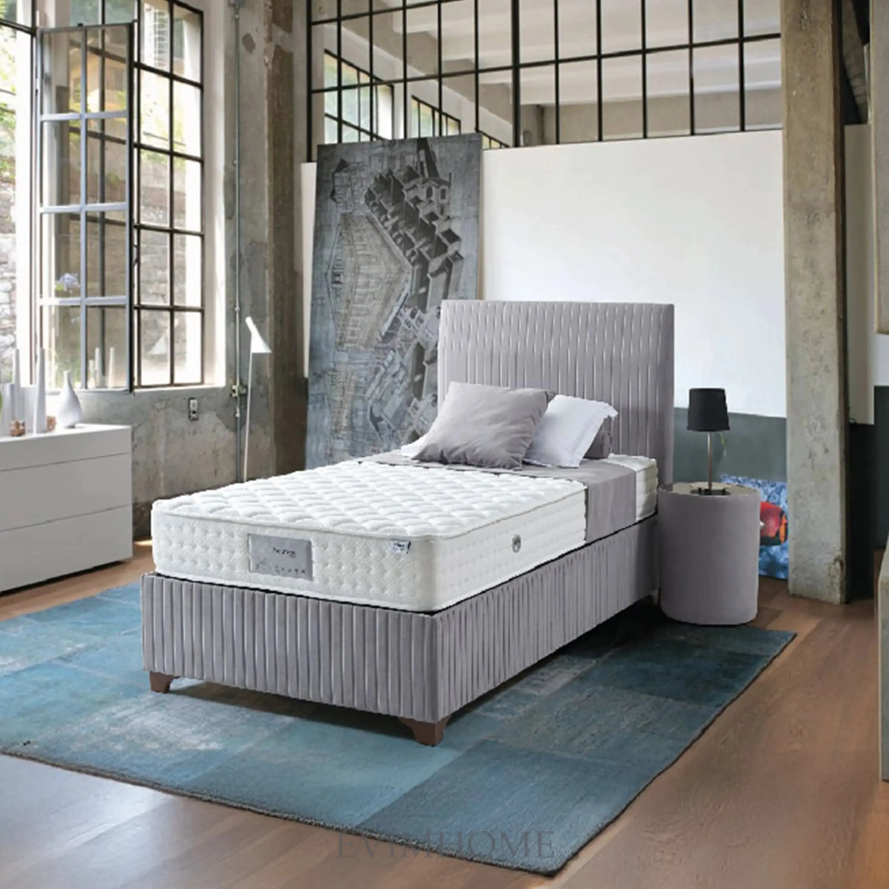 Bronze Rapid Boxspringbett – Schafwolle & ultra festes Liegegefühl