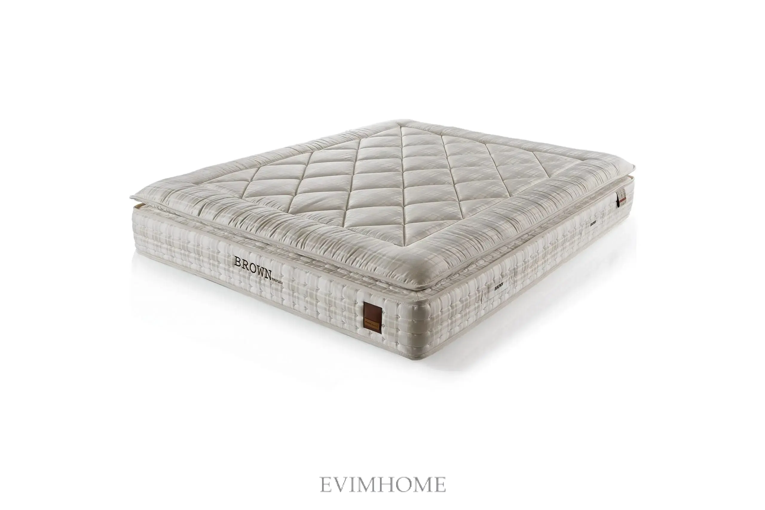 Boxspringbett Set Brown Letto - Image 5