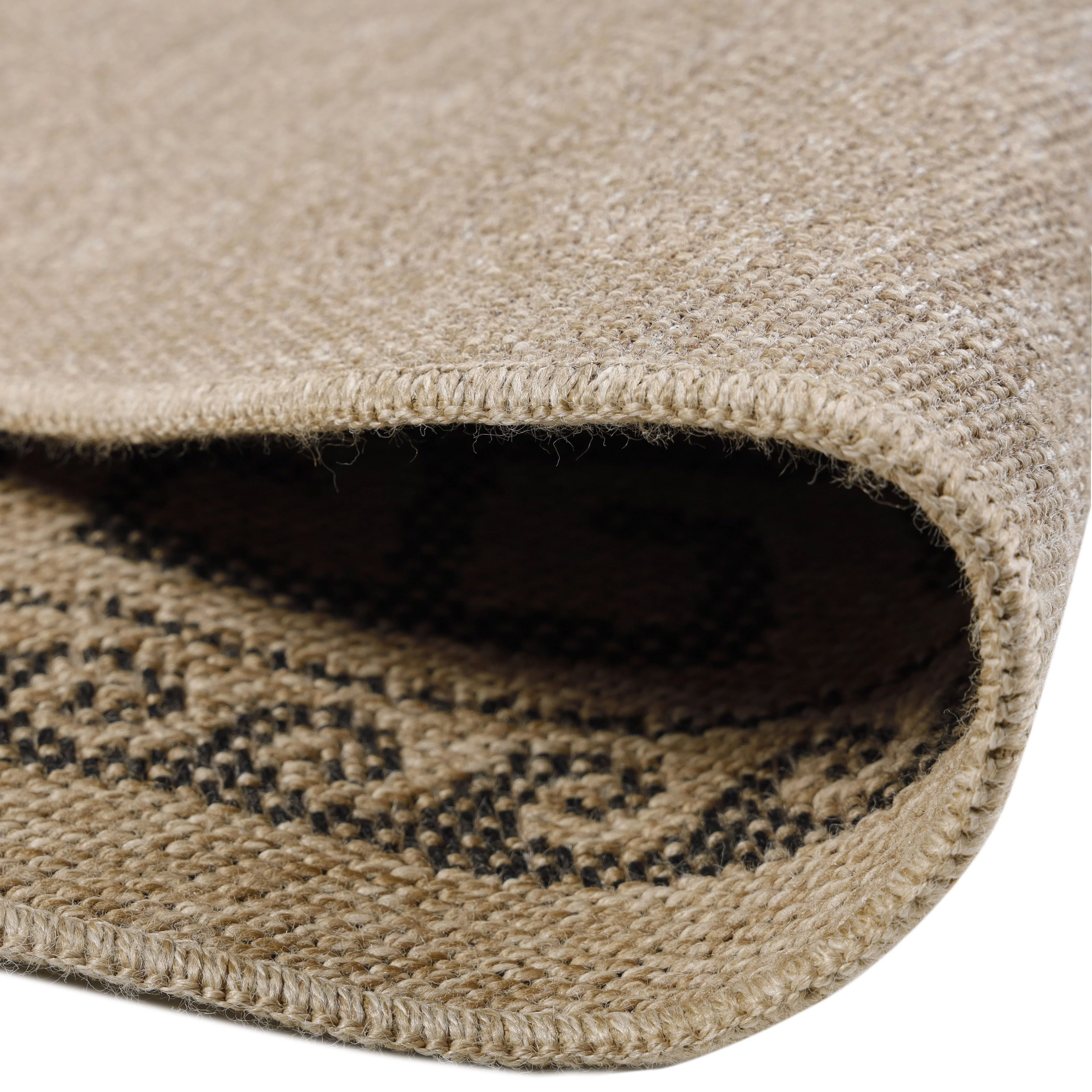 Runder Vintage Outdoor Teppich: Ethno Muster - Image 5