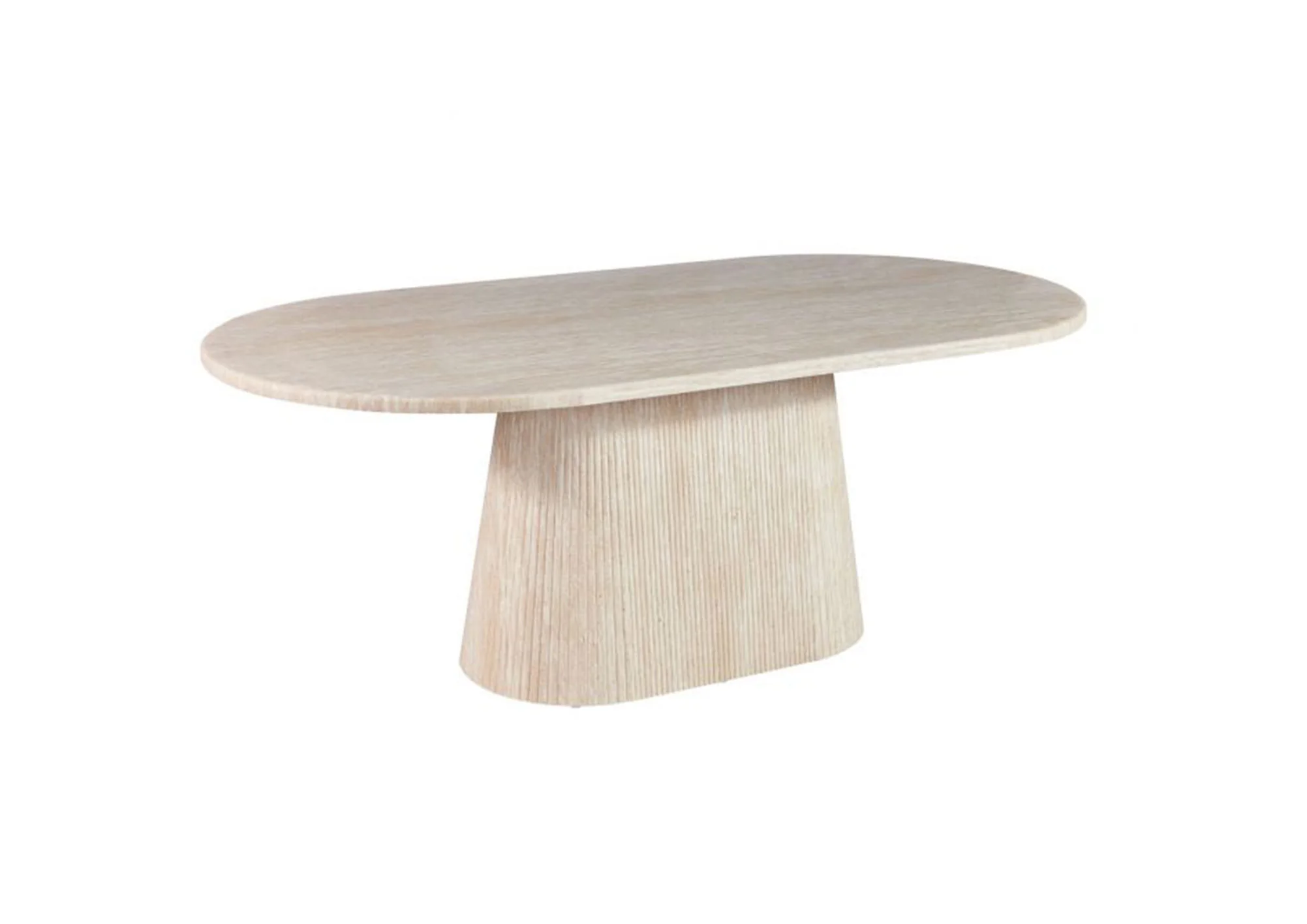 DESIO ESSTISCH TRAVERTIN | 200X100X75 TRAVERTIN