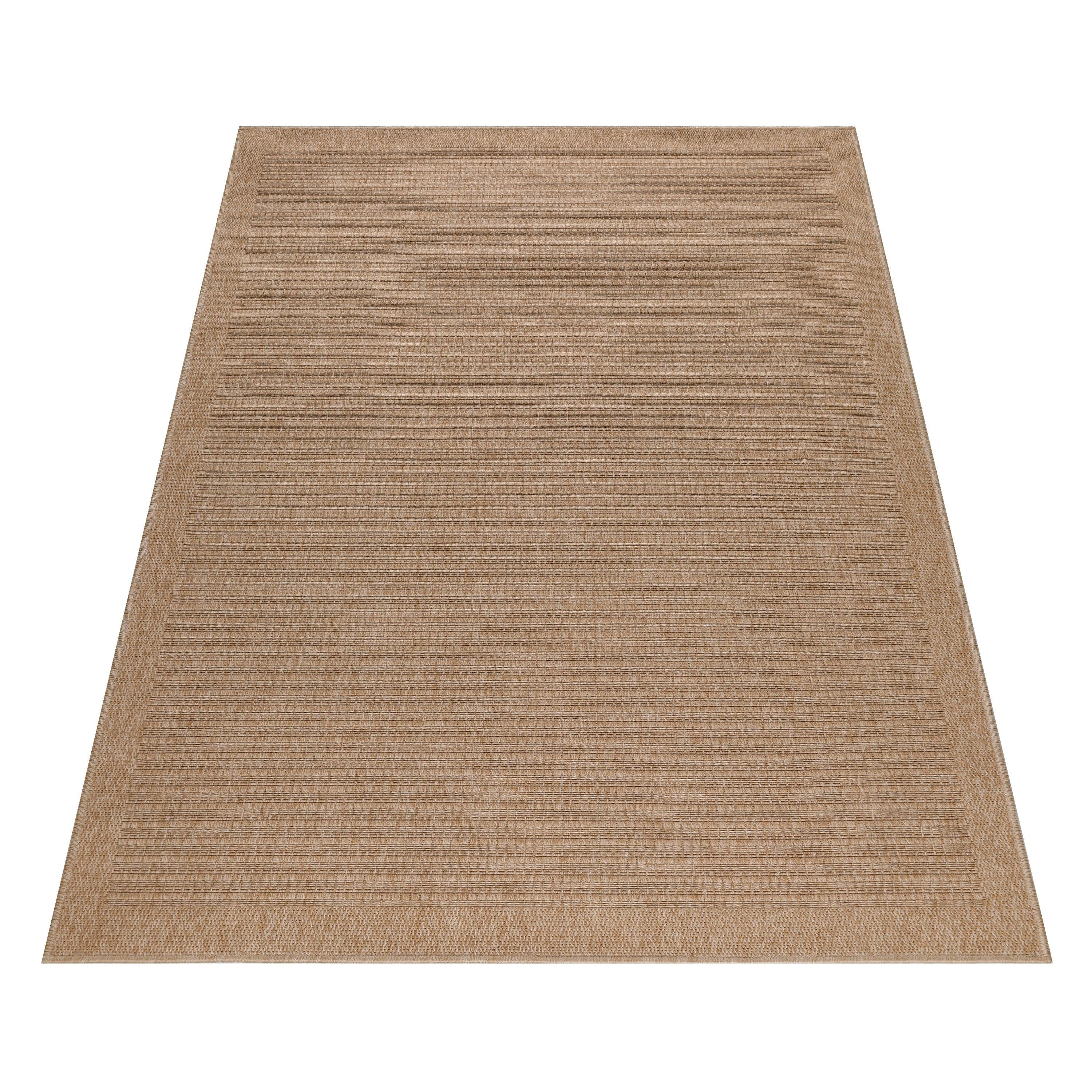 Dhaka Outdoorteppich Beige | Schlichtes Vintage Design - Image 3