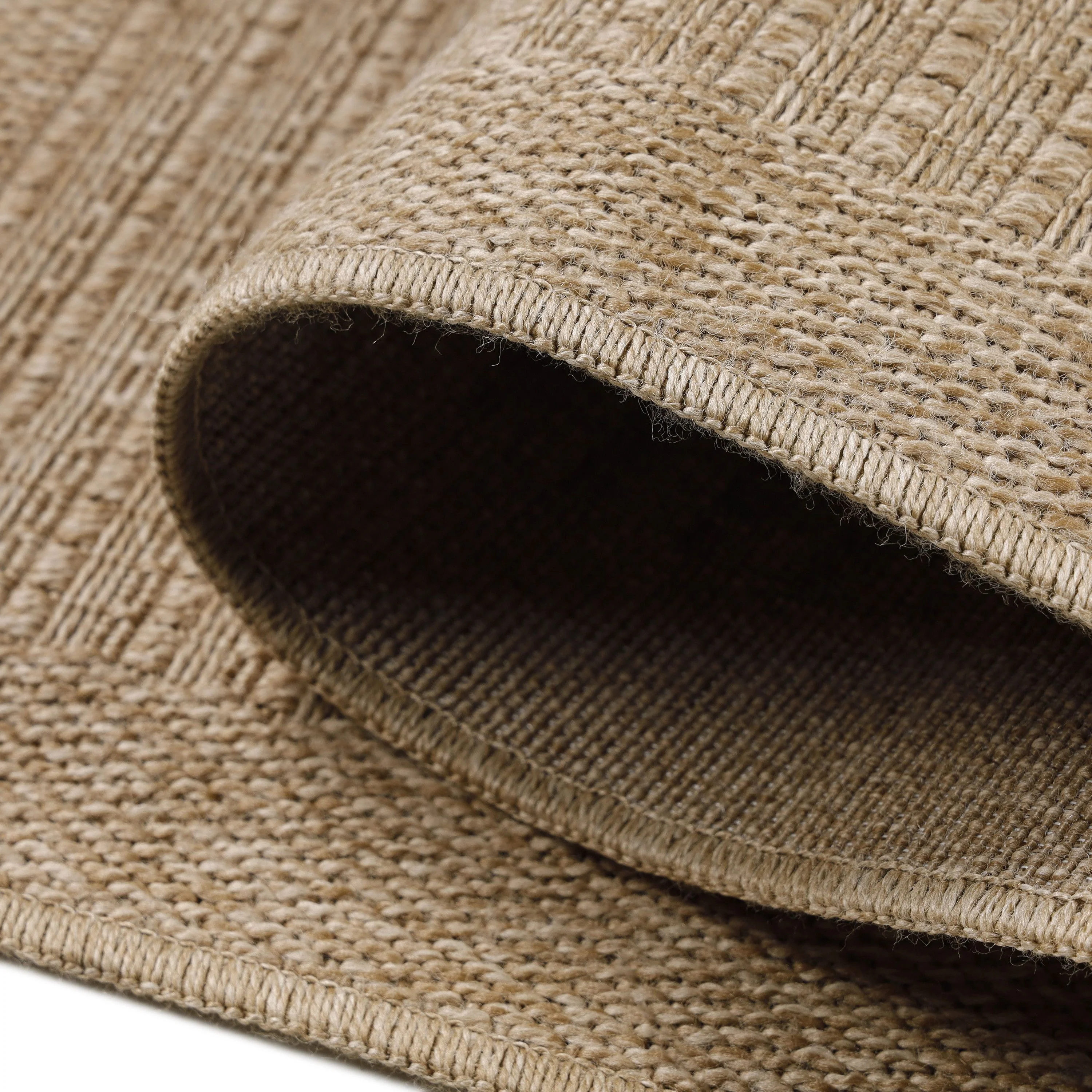 Dhaka Outdoorteppich Beige | Schlichtes Vintage Design - Image 5