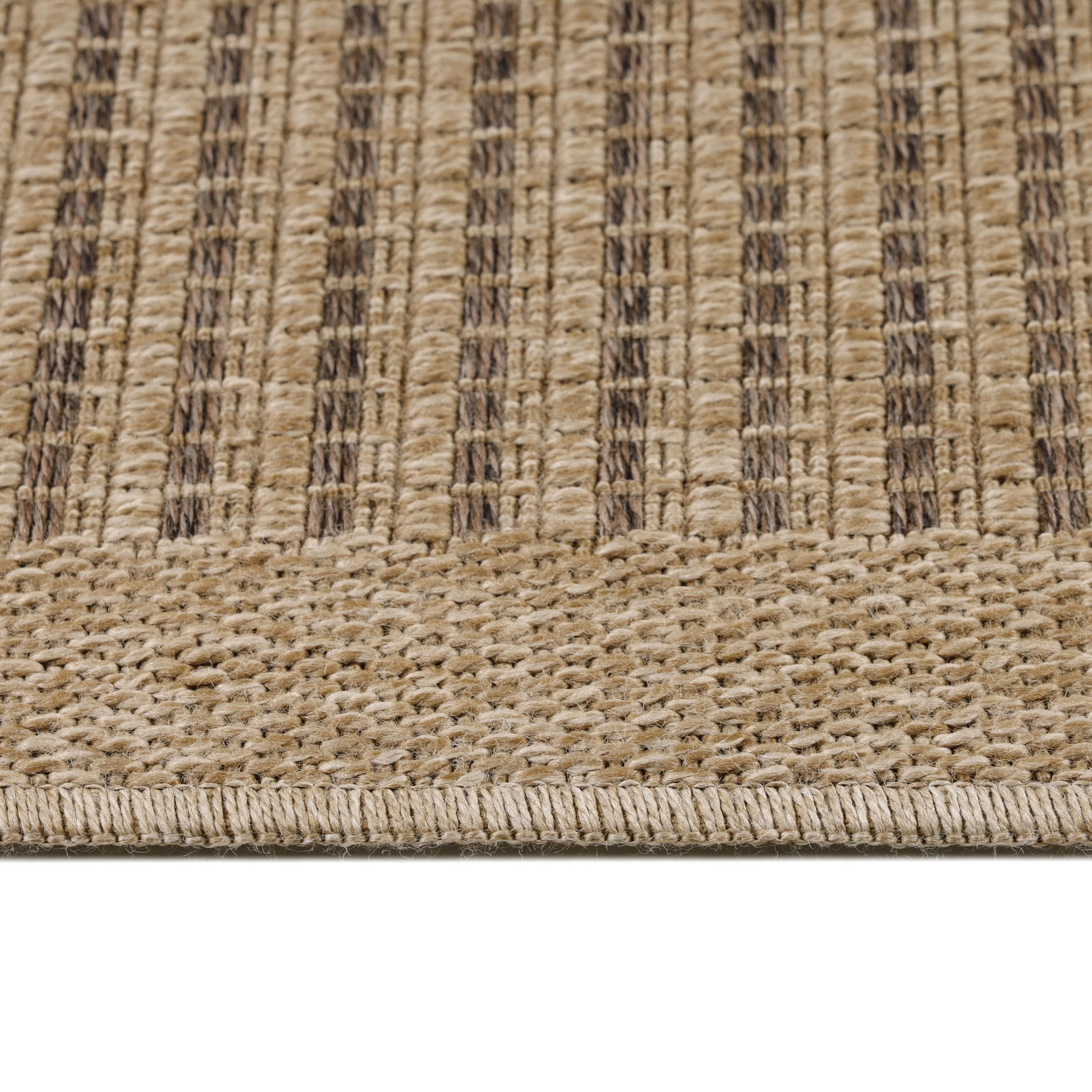 Dhaka Outdoorteppich | Vintage Design mit feinen Linien - Image 4
