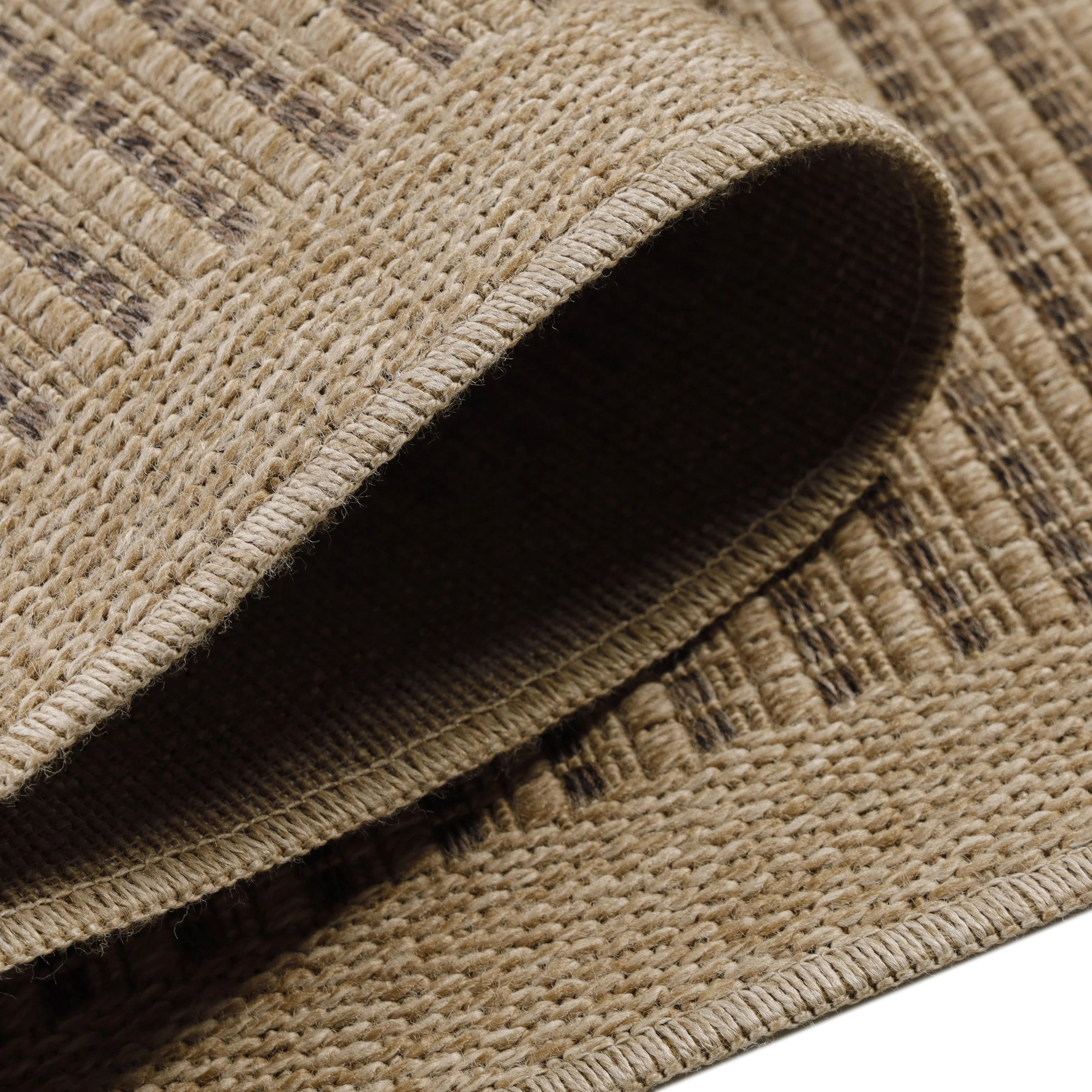Dhaka Outdoorteppich | Vintage Design mit feinen Linien - Image 5