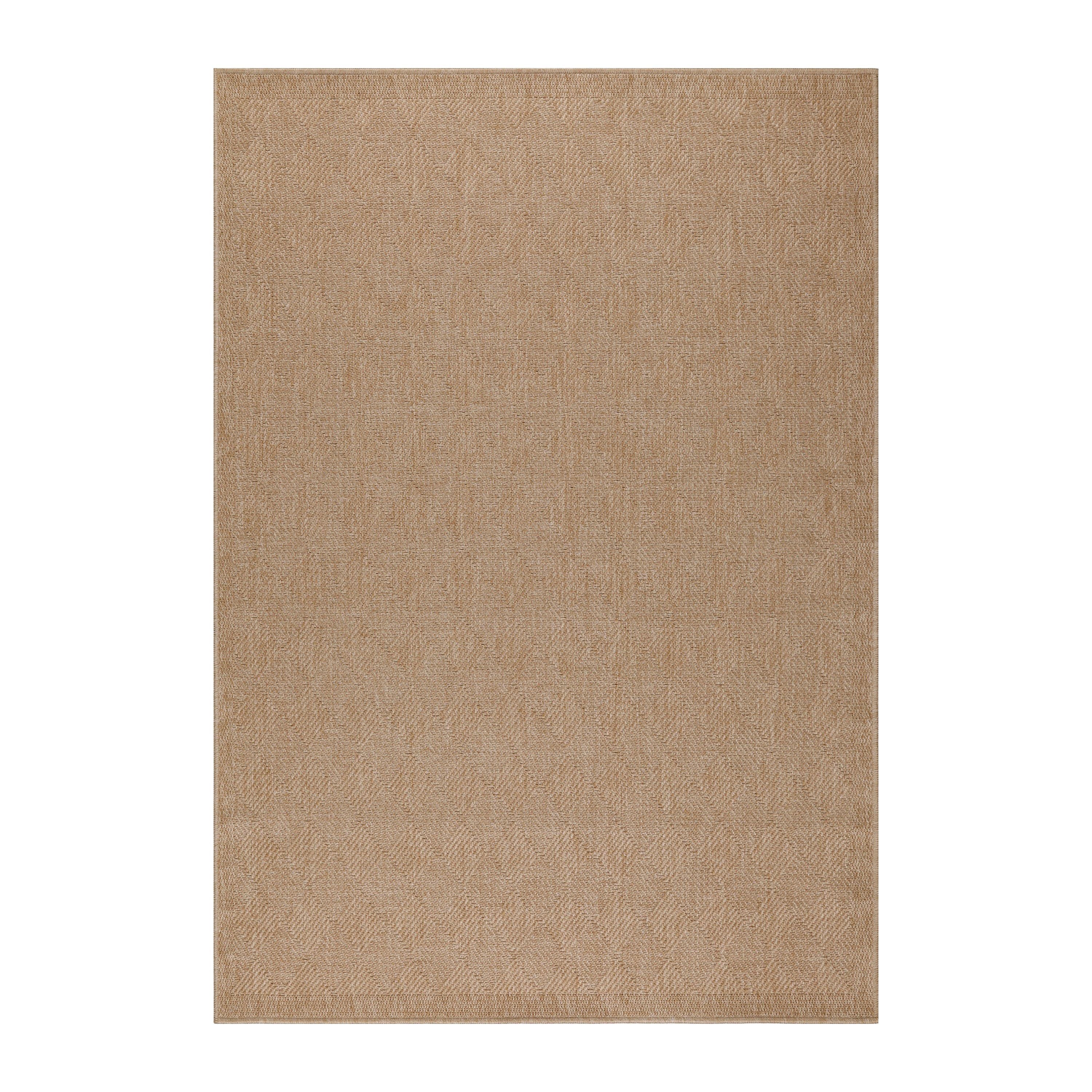 Boho Outdoor Teppich Beige: Balkon & Terrasse - Image 2