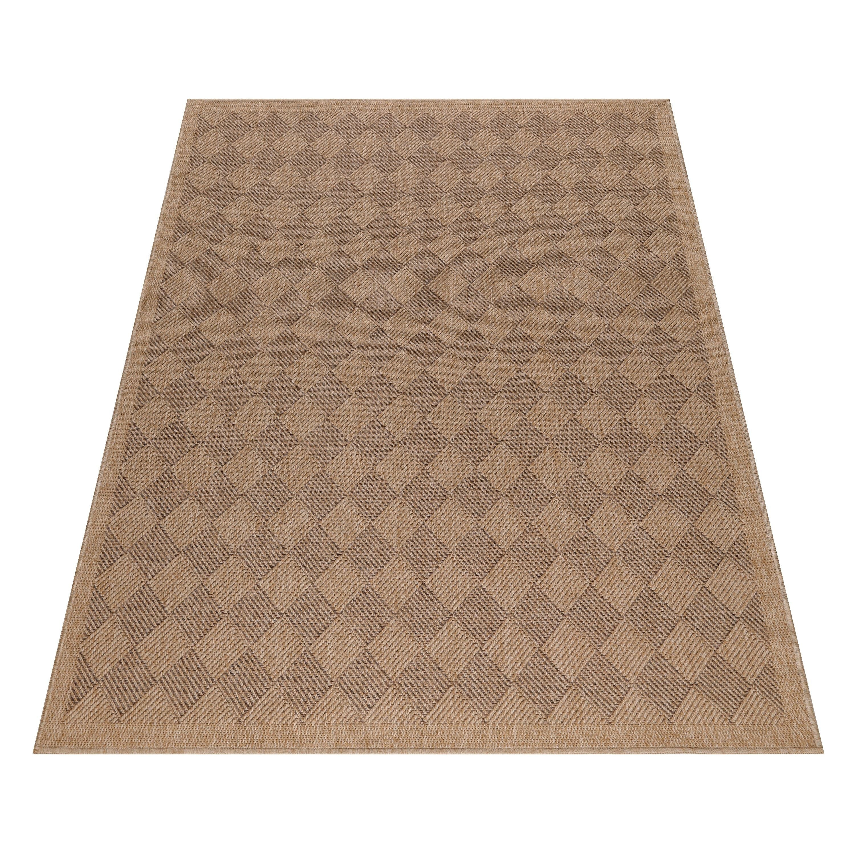 Moderner Outdoor Teppich mit geometrischem Muster - Image 3