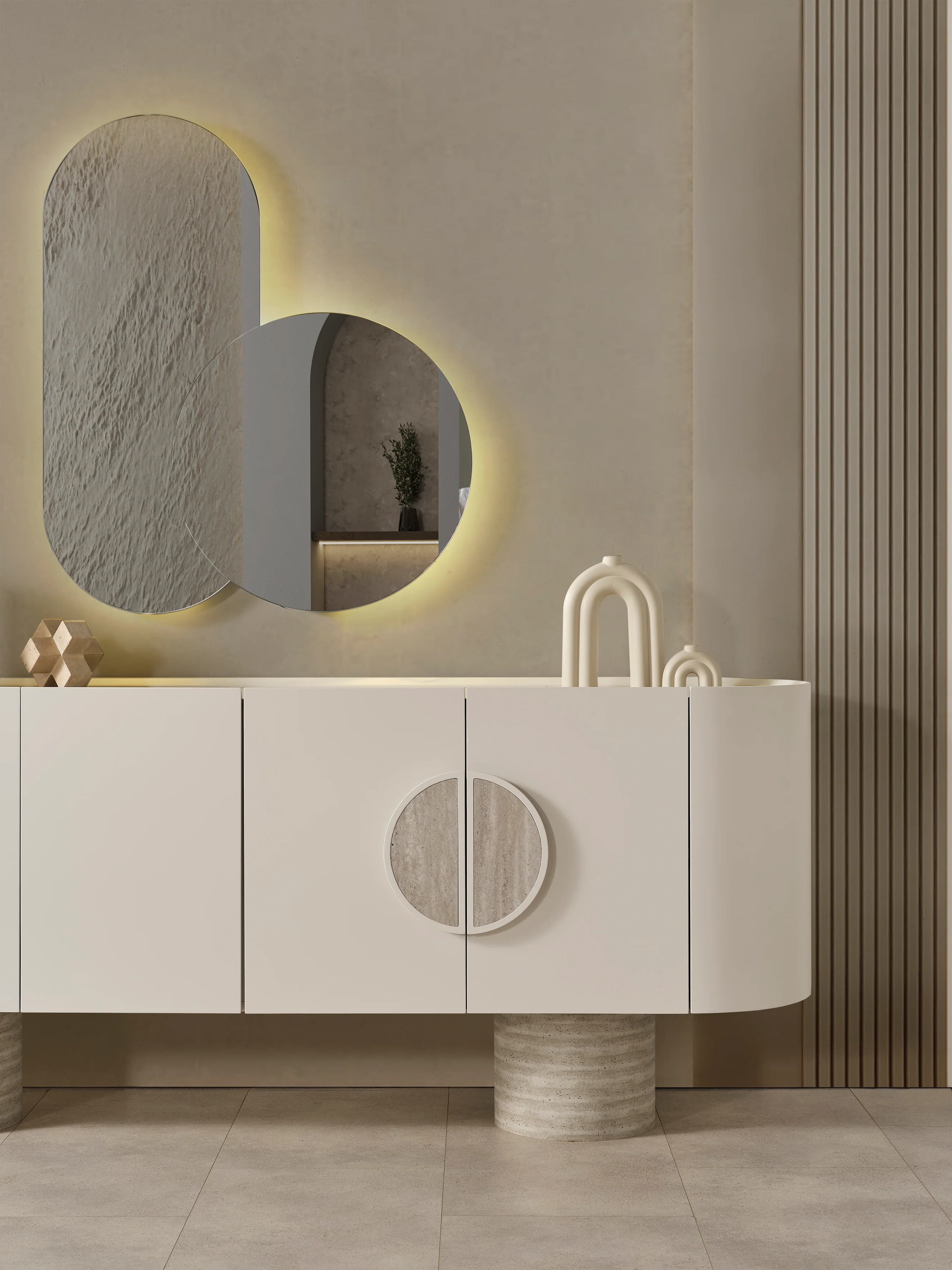 Dior Sideboard mit Spiegel - Image 5