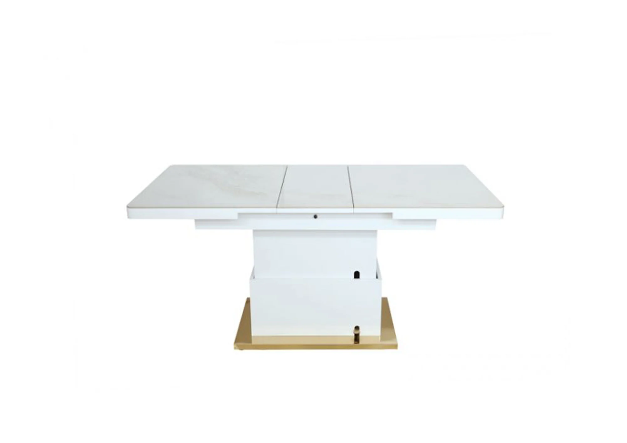 FERMO COUCHTISCH GOLD | 130/163X50/79X80 CM KERAMIK AS004 - Image 3