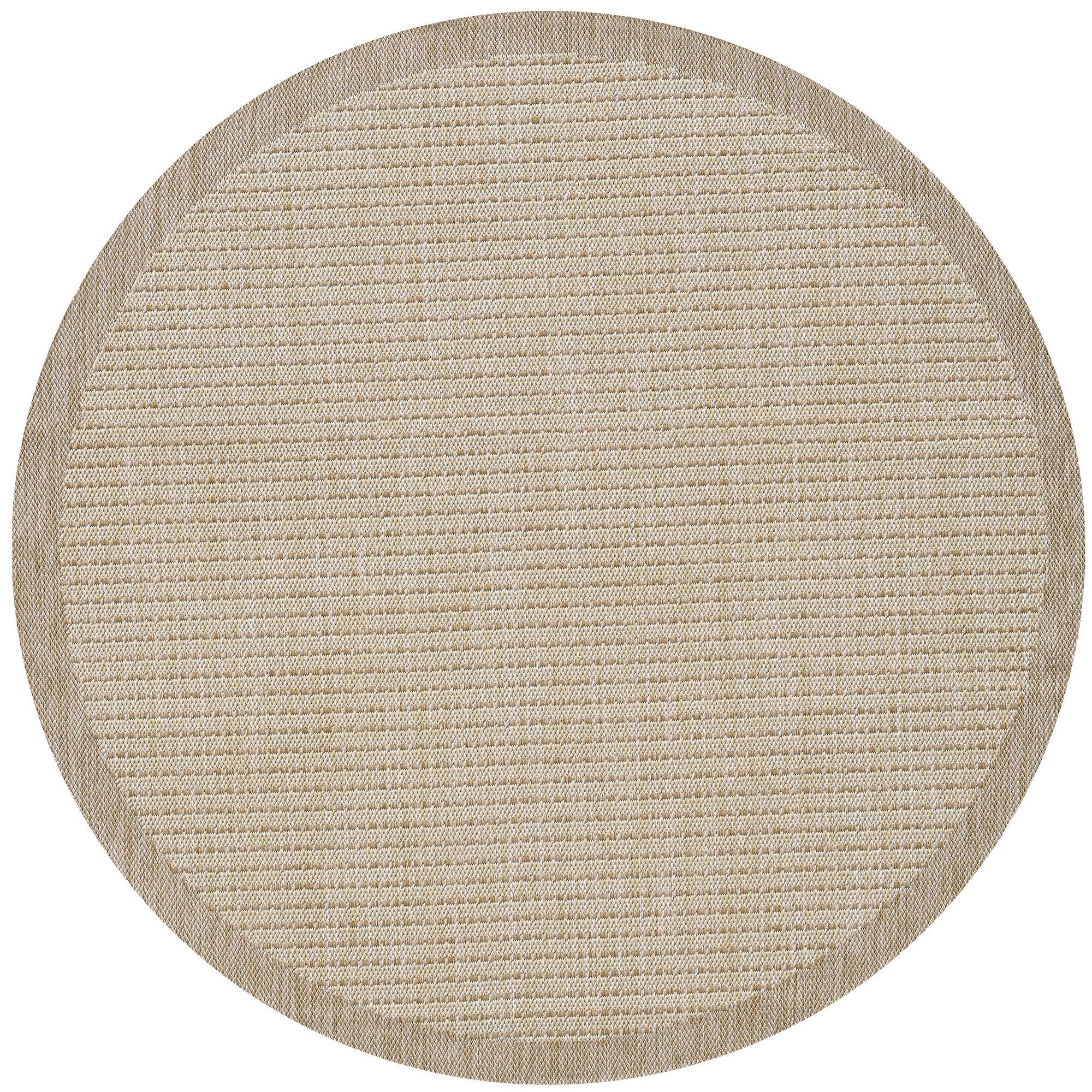 Outdoorteppiche, Unicolor, Farbe Beige, Teppich für Terasse-Balkon-Küche, Rücken aus Polypropylen - Image 4