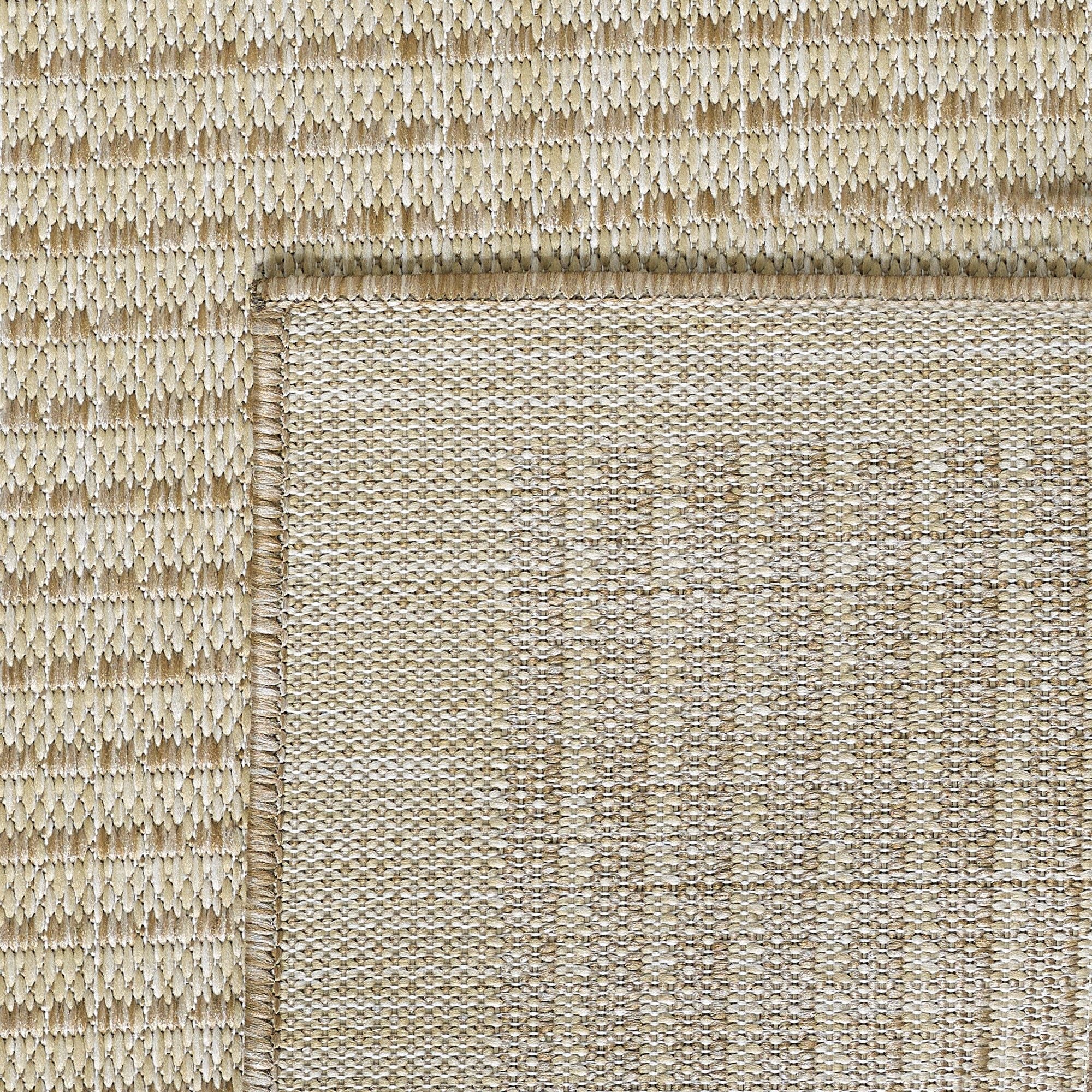 Outdoorteppiche, Unicolor, Farbe Beige, Teppich für Terasse-Balkon-Küche, Rücken aus Polypropylen - Image 7