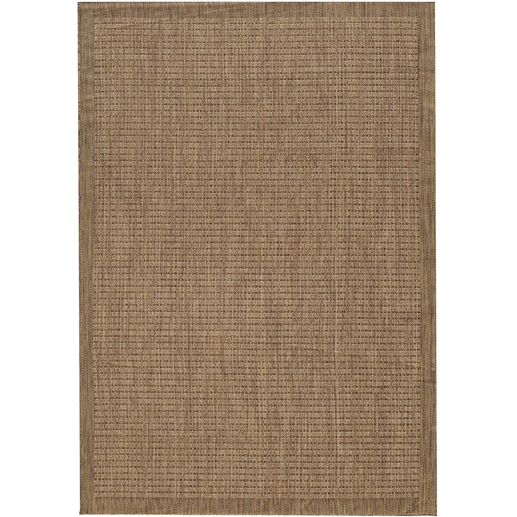 Outdoorteppiche, Unicolor, Farbe Braun, Teppich für Terasse-Balkon-Küche, Rücken aus Polypropylen - Image 2