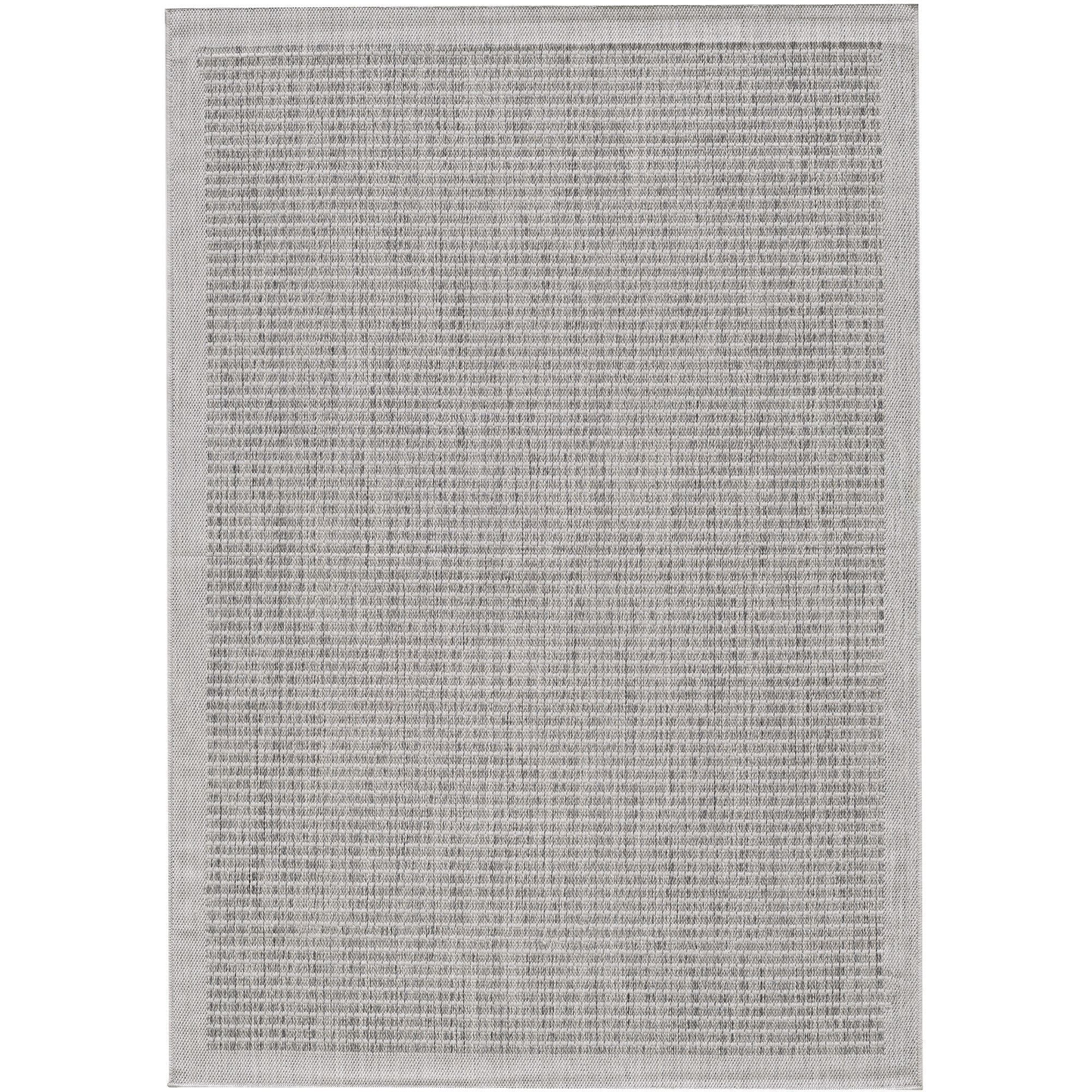 Outdoorteppiche, Unicolor, Farbe Grau, Teppich für Terasse-Balkon-Küche, Rücken aus Polypropylen - Image 2