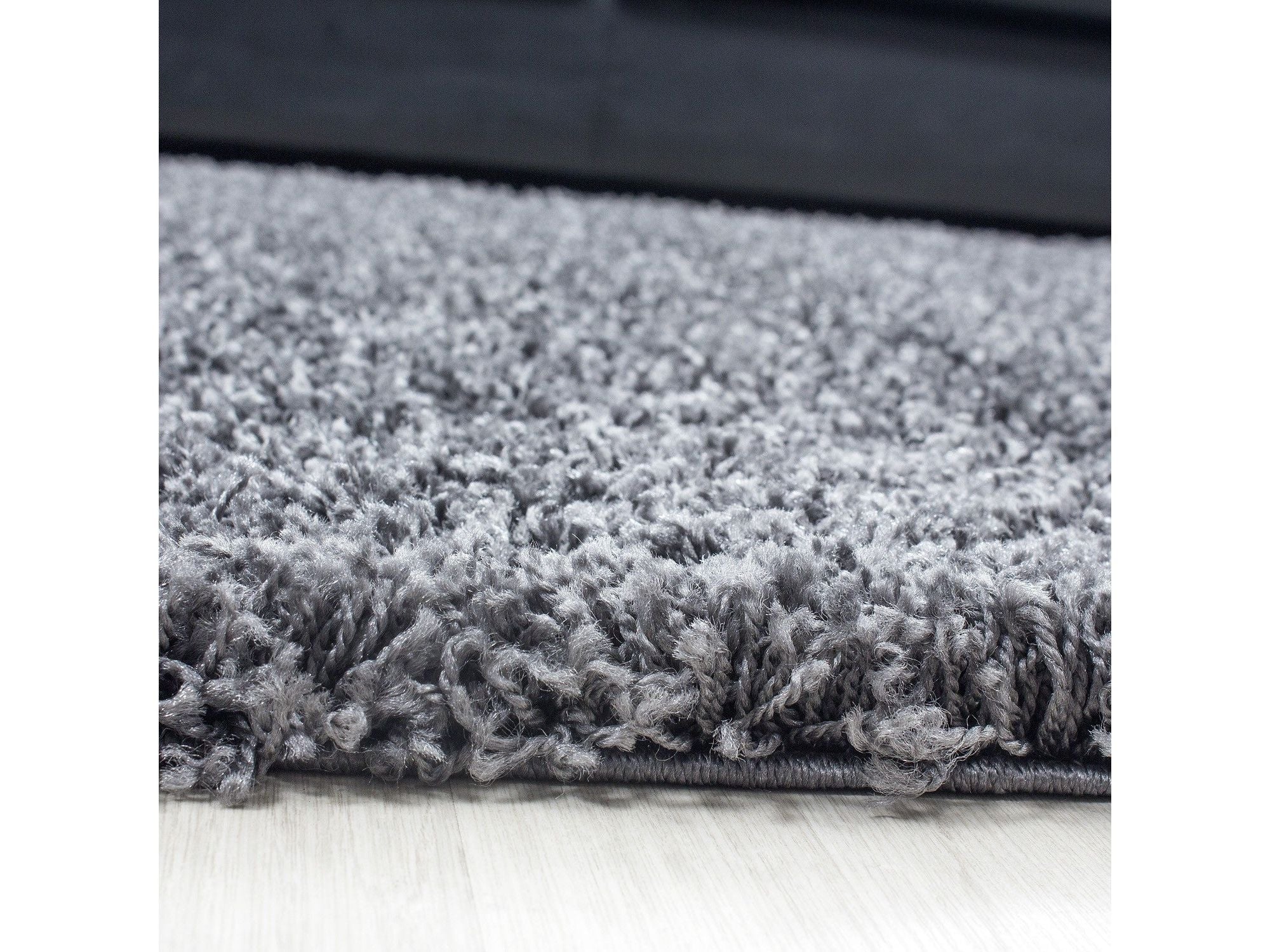 Hochflor Shaggy Teppich DREAM in Grau - Image 4