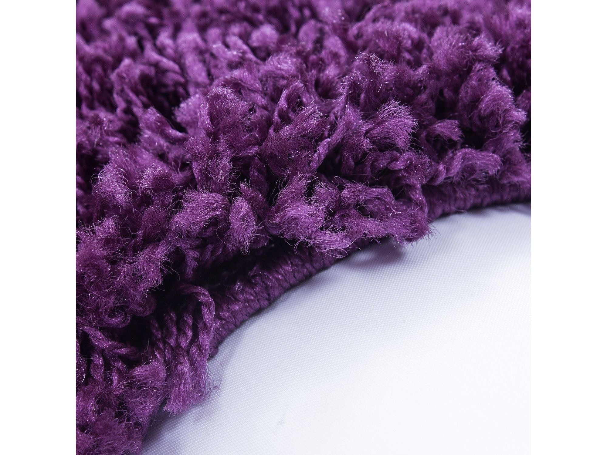 Hochflor Shaggy Teppich DREAM in Lila - Image 3