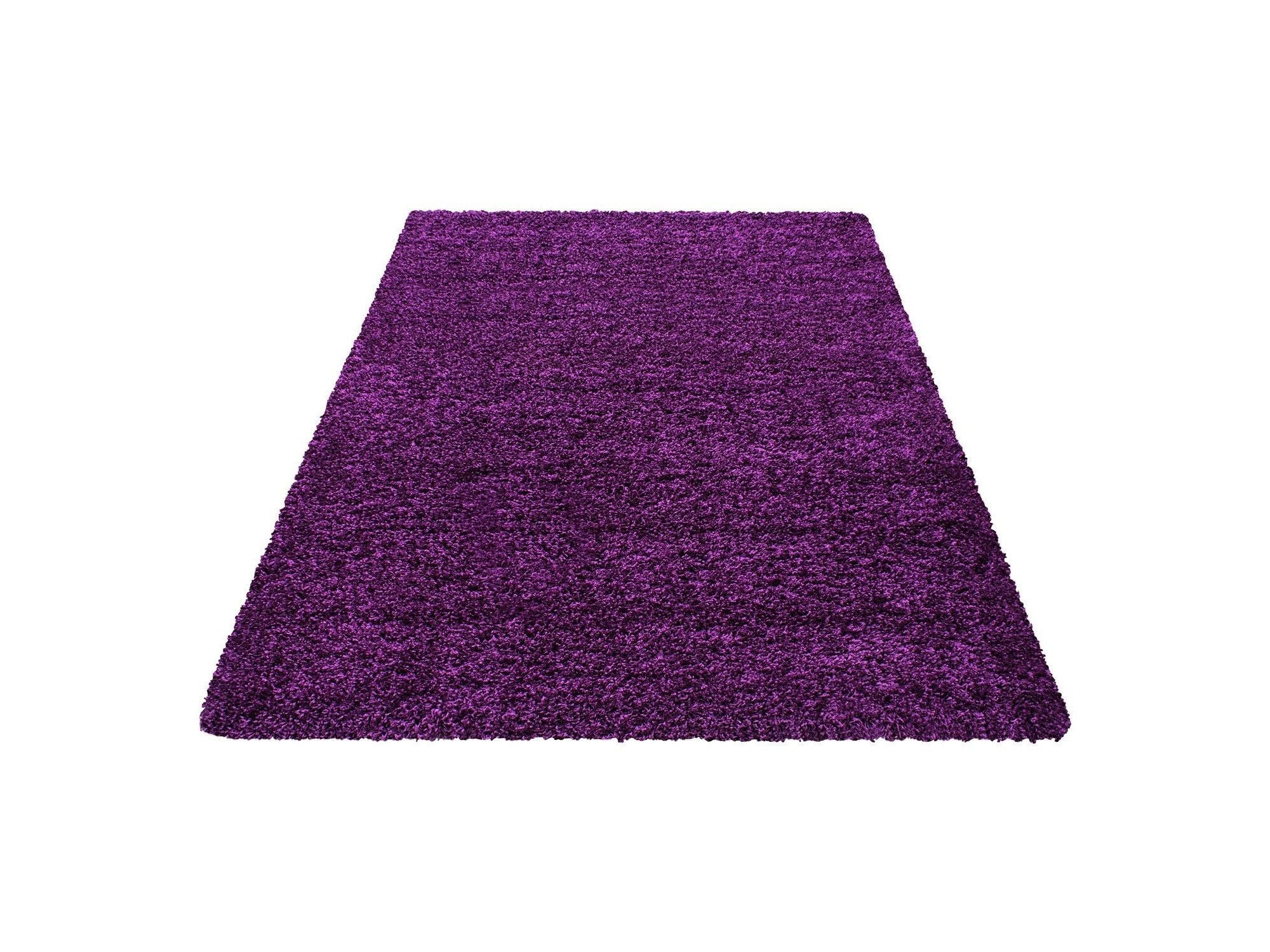 Hochflor Shaggy Teppich DREAM in Lila - Image 5