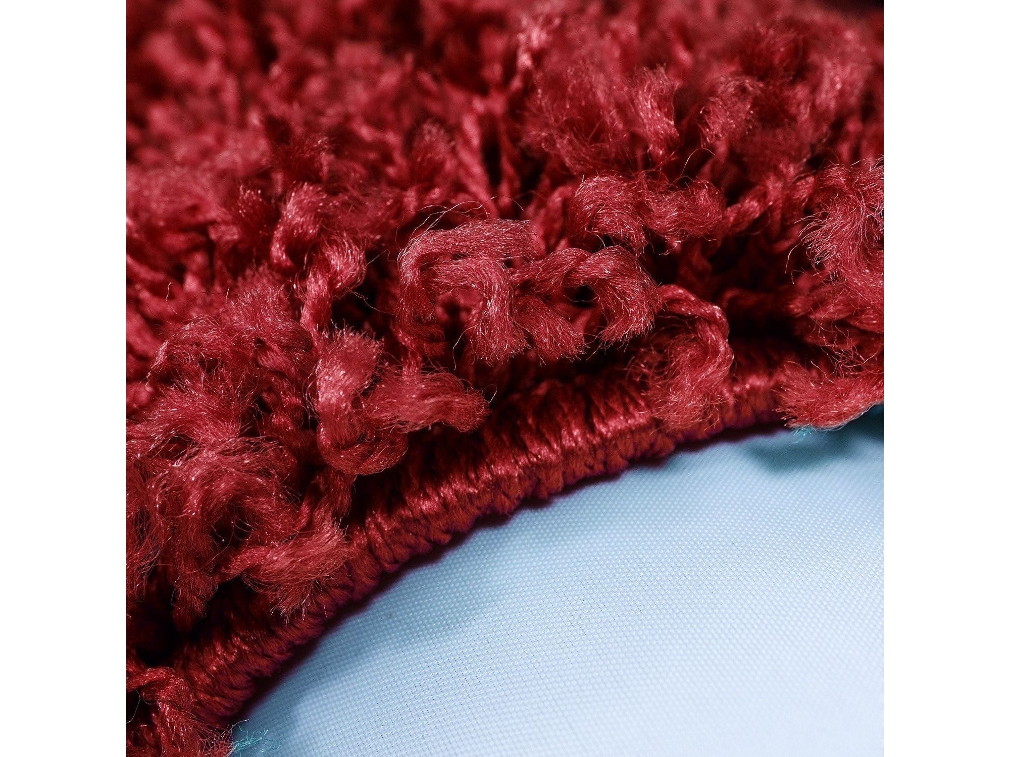 DREAM Hochflor Shaggy Teppich: Super Soft Rot - Image 3
