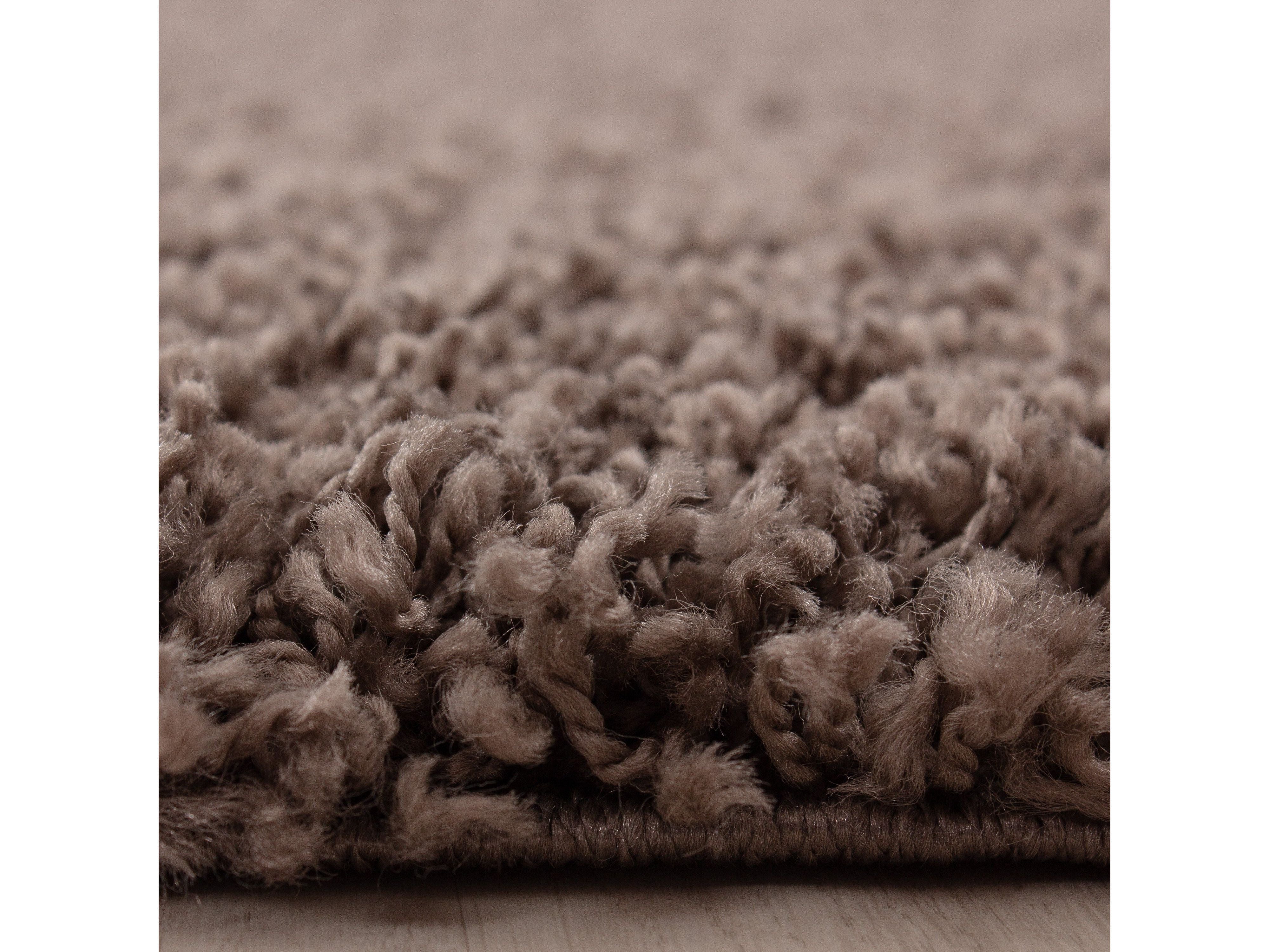 DREAM Hochflor Shaggy Teppich: Super Soft Taupe - Image 2