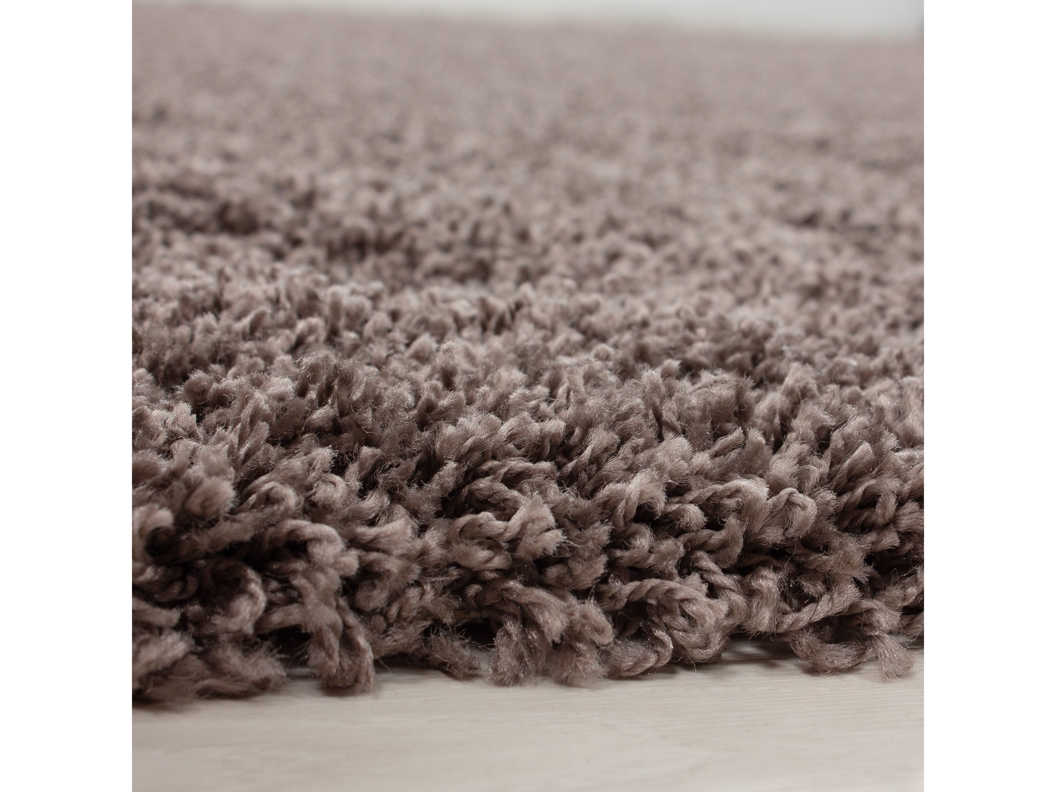 DREAM Hochflor Shaggy Teppich: Super Soft Taupe - Image 4