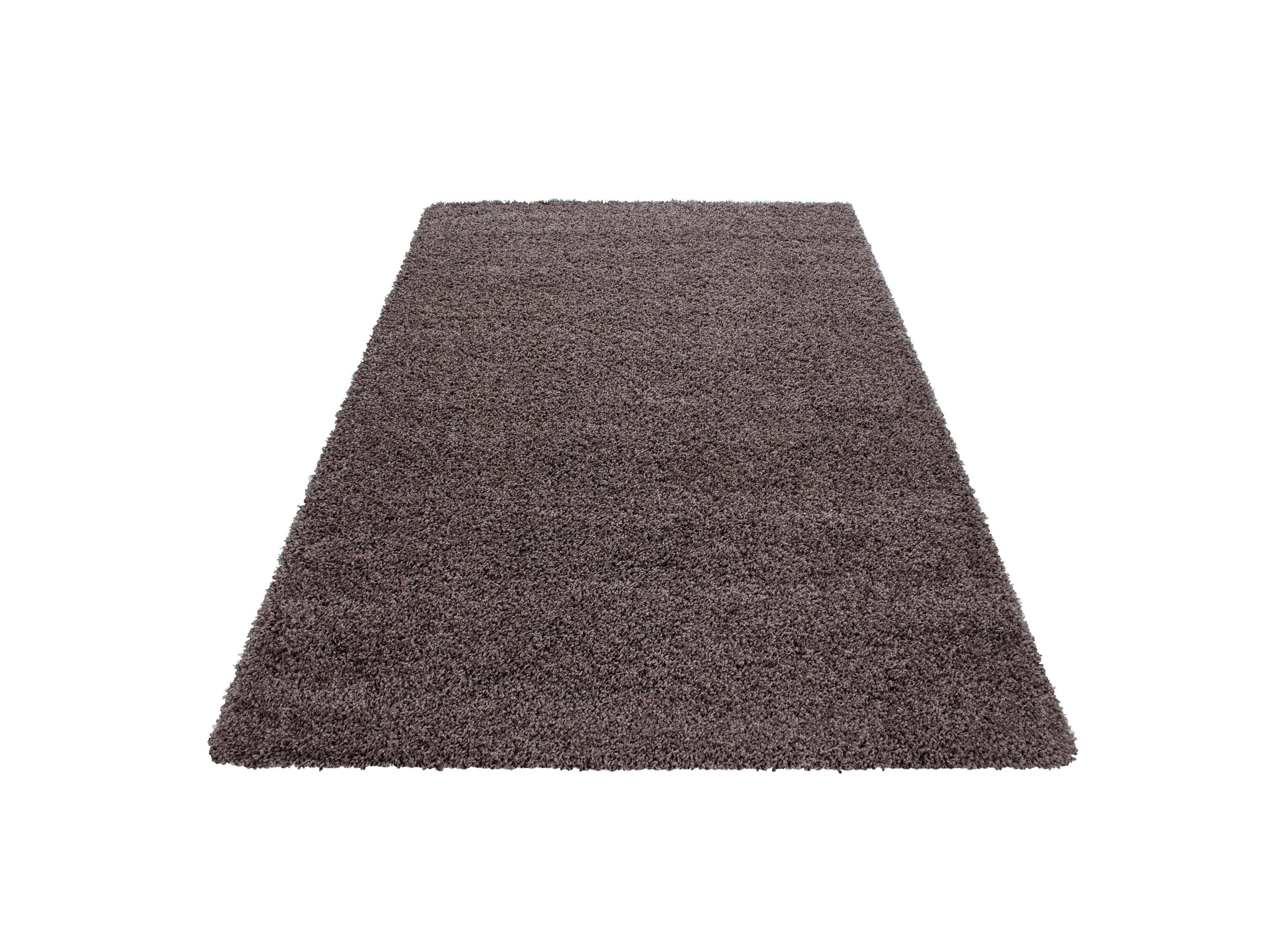 DREAM Hochflor Shaggy Teppich: Super Soft Taupe - Image 6