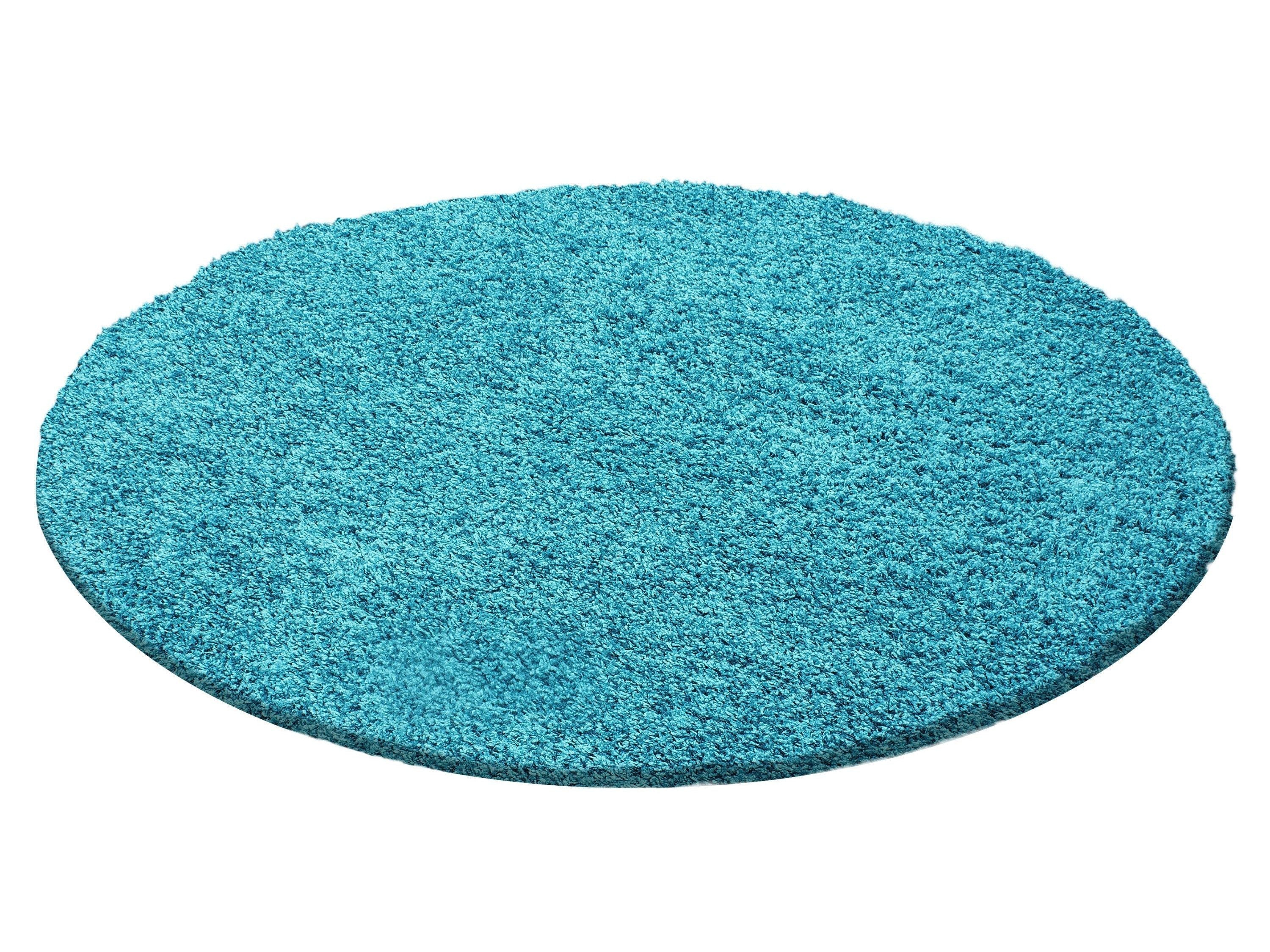 DREAM Hochflor Shaggy Teppich: Super Soft Türkis - Image 2
