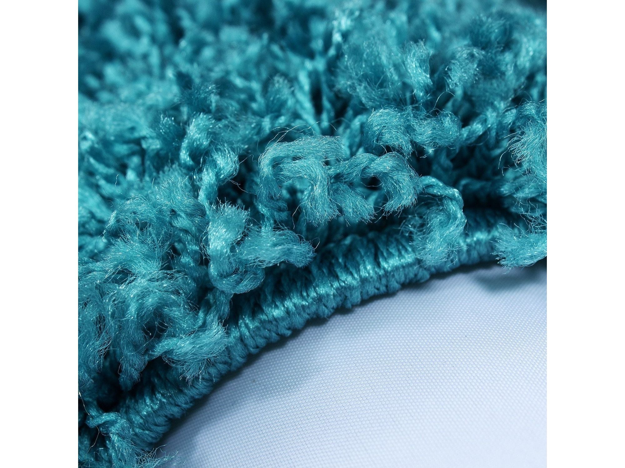 DREAM Hochflor Shaggy Teppich: Super Soft Türkis - Image 3
