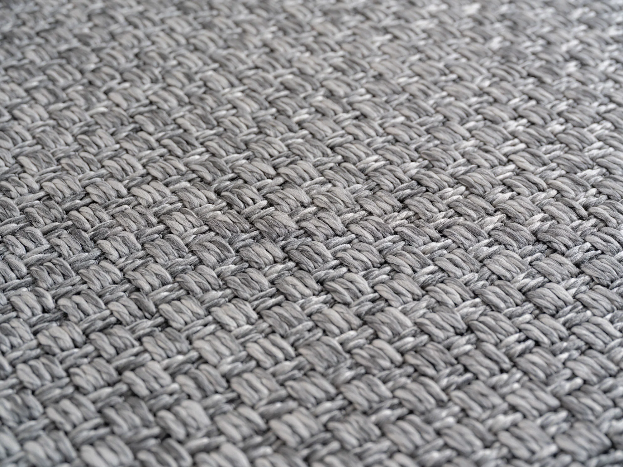 Boho In- & Outdoor Teppich Läufer in Grau - Image 6