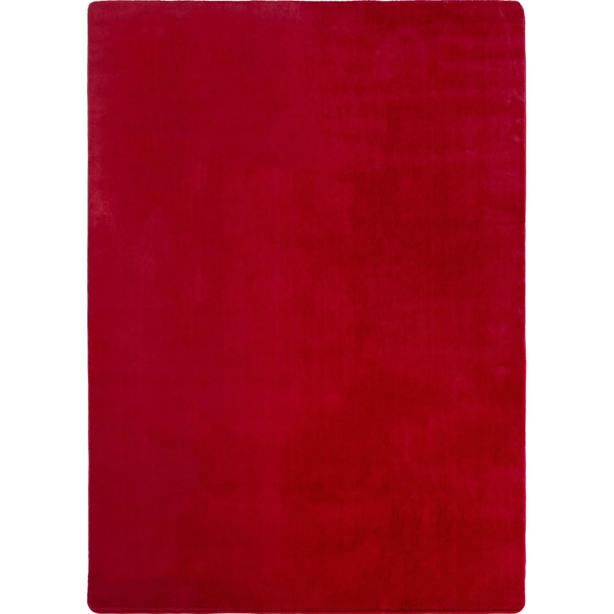 Läufer Teppich Rot 6x1 cm – Waschbarer Kurzflorteppicheteppiche, rutschfest & weich, modernes einfarbiges Design für Schlafzimmer, Küche & Flur - Image 2