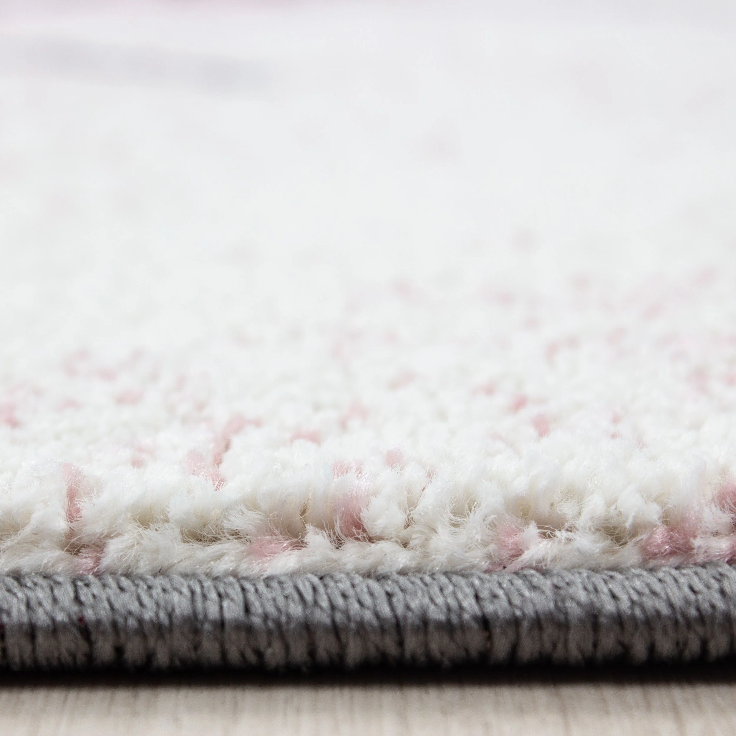 Kinderteppiche, Elefant-Design, Farbe Pink, Teppich für Kinderzimmer, Rücken aus Jute - Image 4