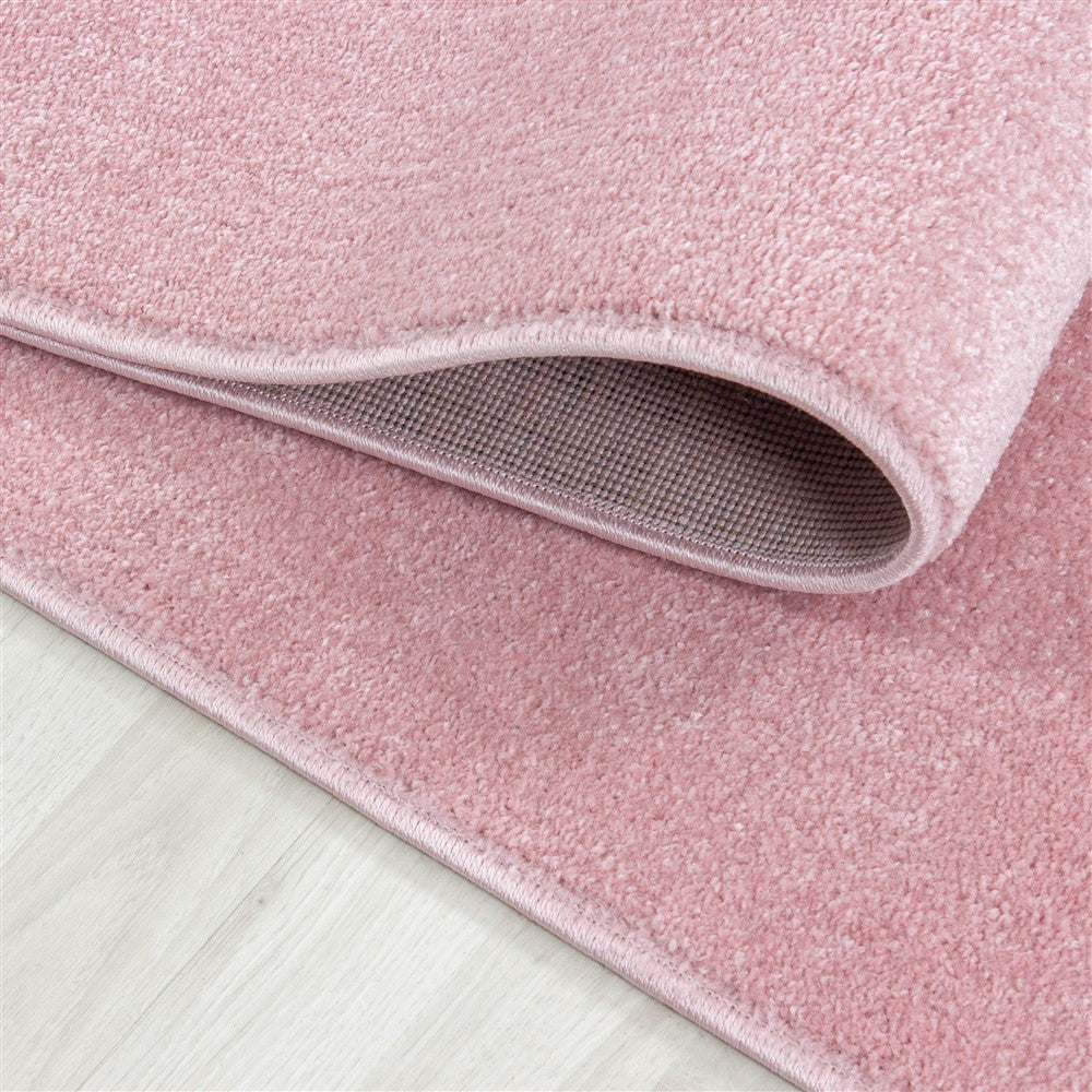 Kinderteppich Babyzimmer Kinderzimmer Sterne Motiv Pink Weiß Farben - Image 6