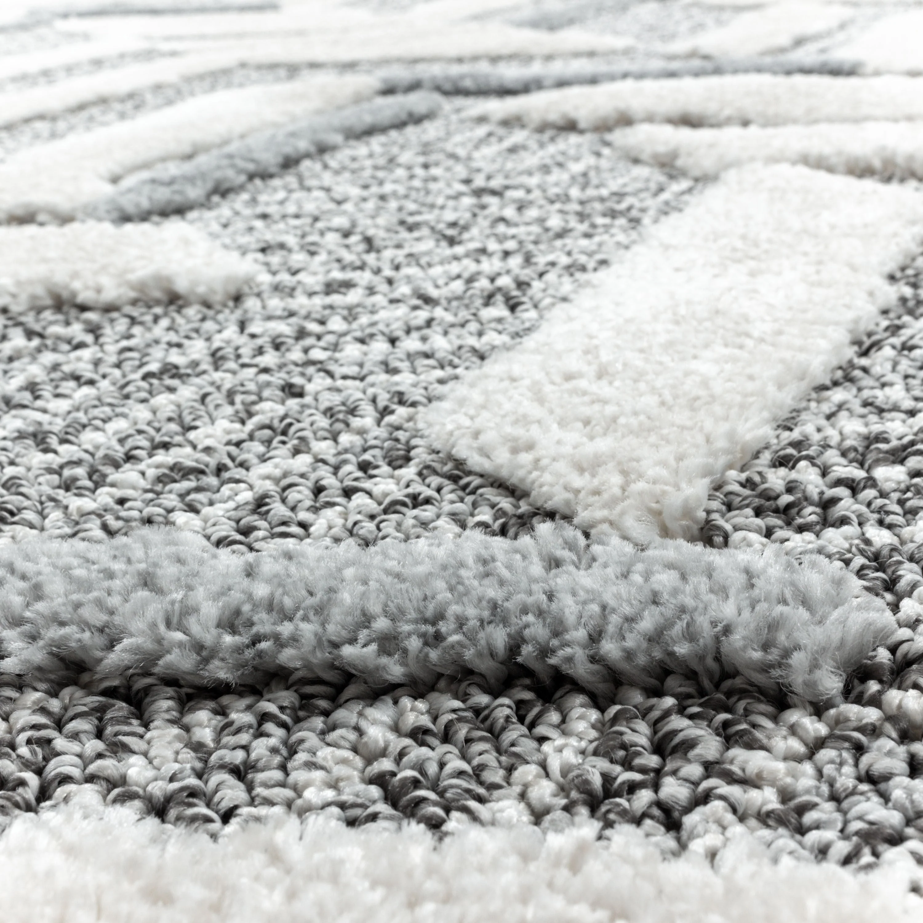 Kurzflor Design Teppich MIA Looped Flor Abstrakte Wellen Muster - Image 6