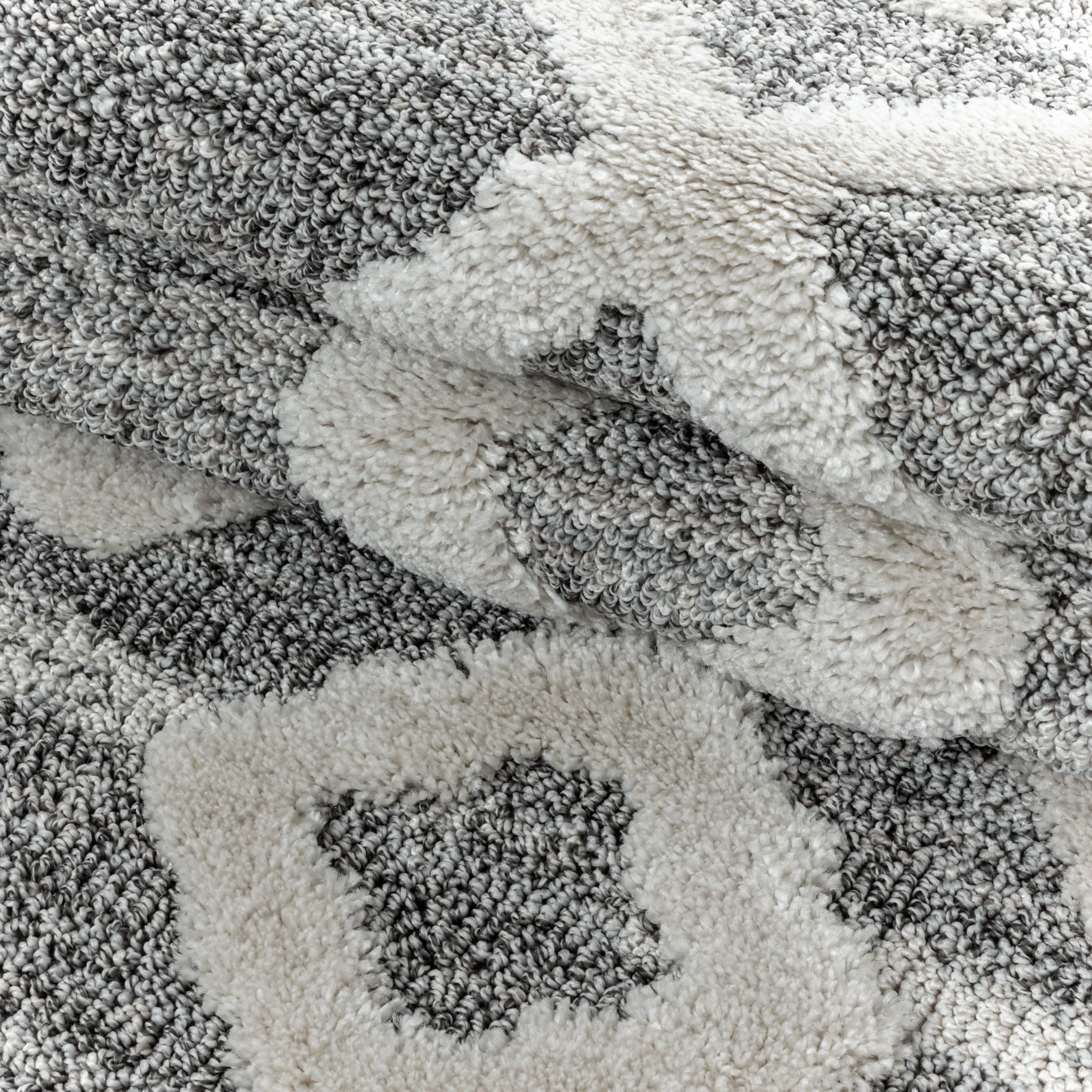 Kurzflor Design Teppich MIA Looped Flor Inka Rauten Muster Abstrakt - Image 8
