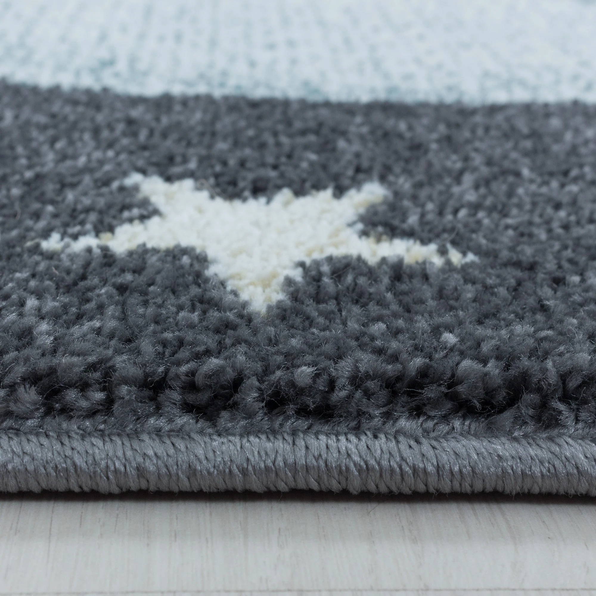 Blauer Kinderzimmer Teppich mit Drachenmotiv - Image 5