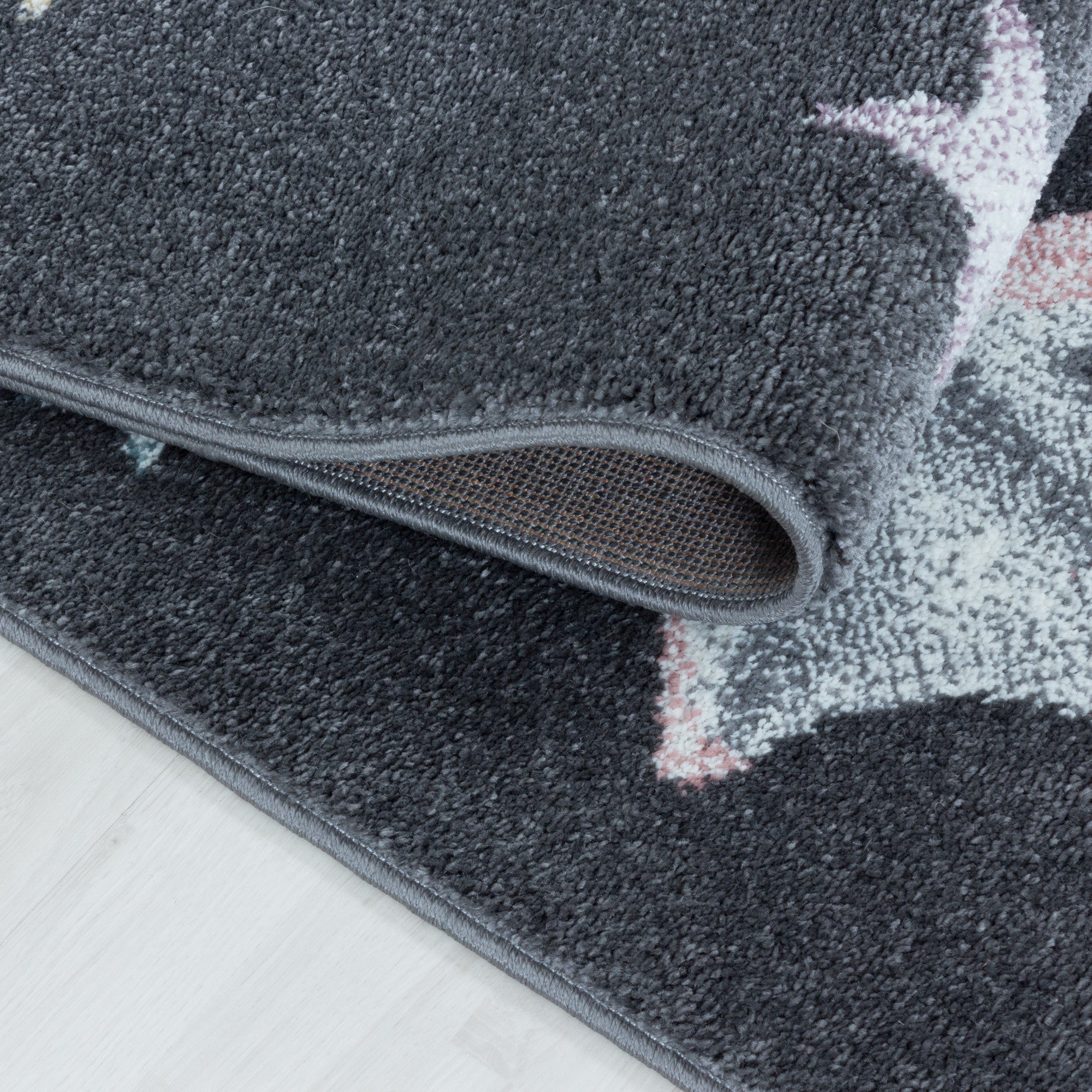 Pinker Kinderzimmer Teppich mit Drachenmotiv - Image 6