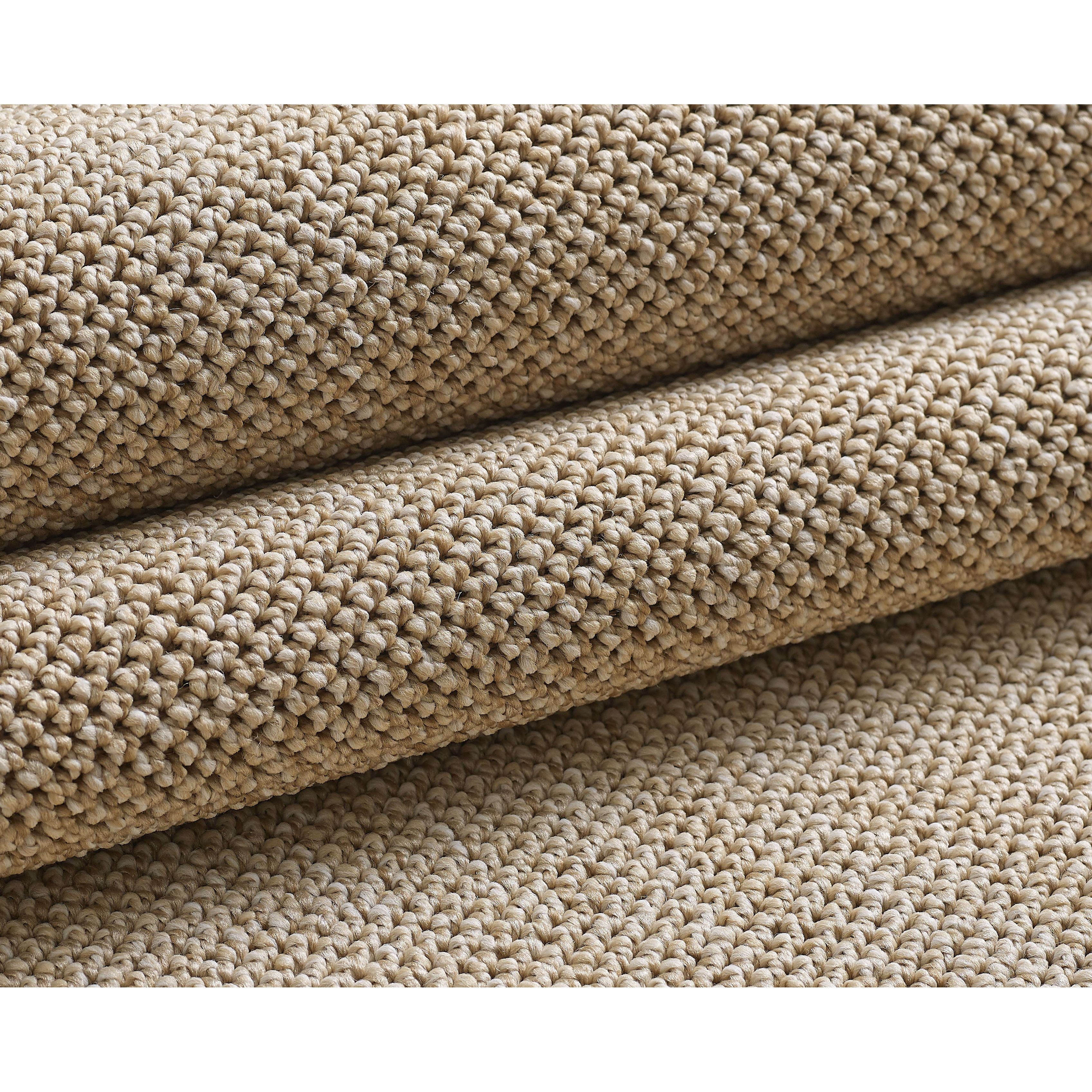Indoor Teppich, Unicolor- Einfarbig, Farbe Beige, Teppich für Wohnzimmer, Rücken aus Polypropylen - Image 6