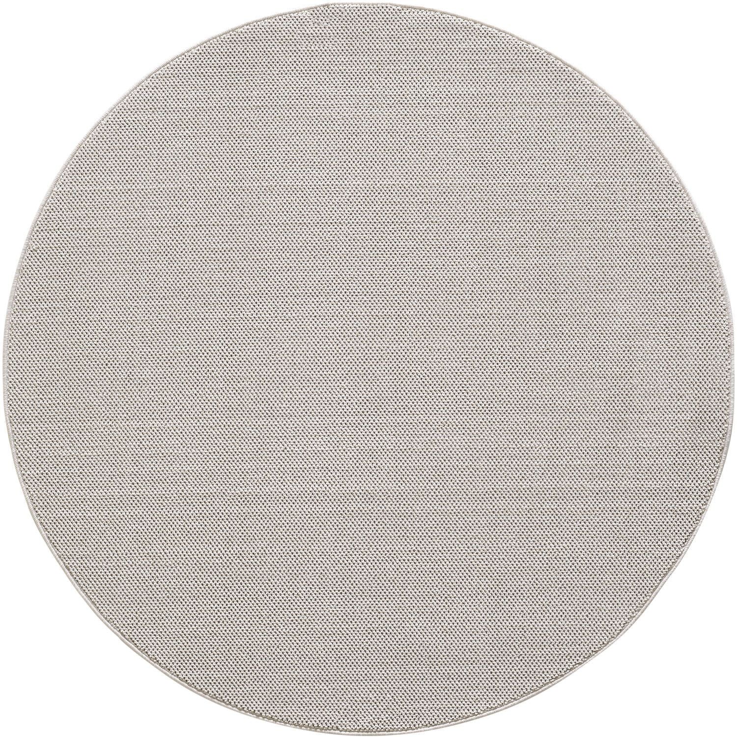 Indoor Teppich, Unicolor- Einfarbig, Farbe Creme, Teppich für Wohnzimmer, Rücken aus Polypropylen - Image 3