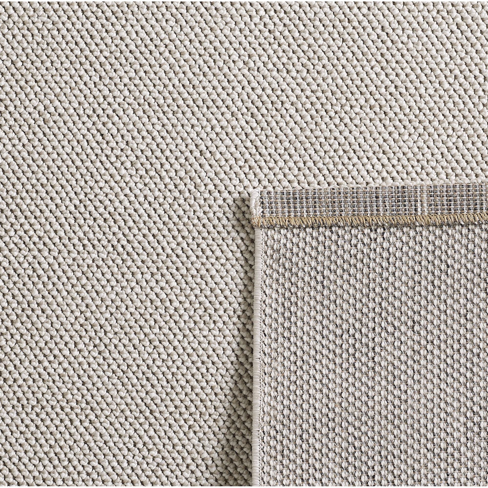 Indoor Teppich, Unicolor- Einfarbig, Farbe Creme, Teppich für Wohnzimmer, Rücken aus Polypropylen - Image 9
