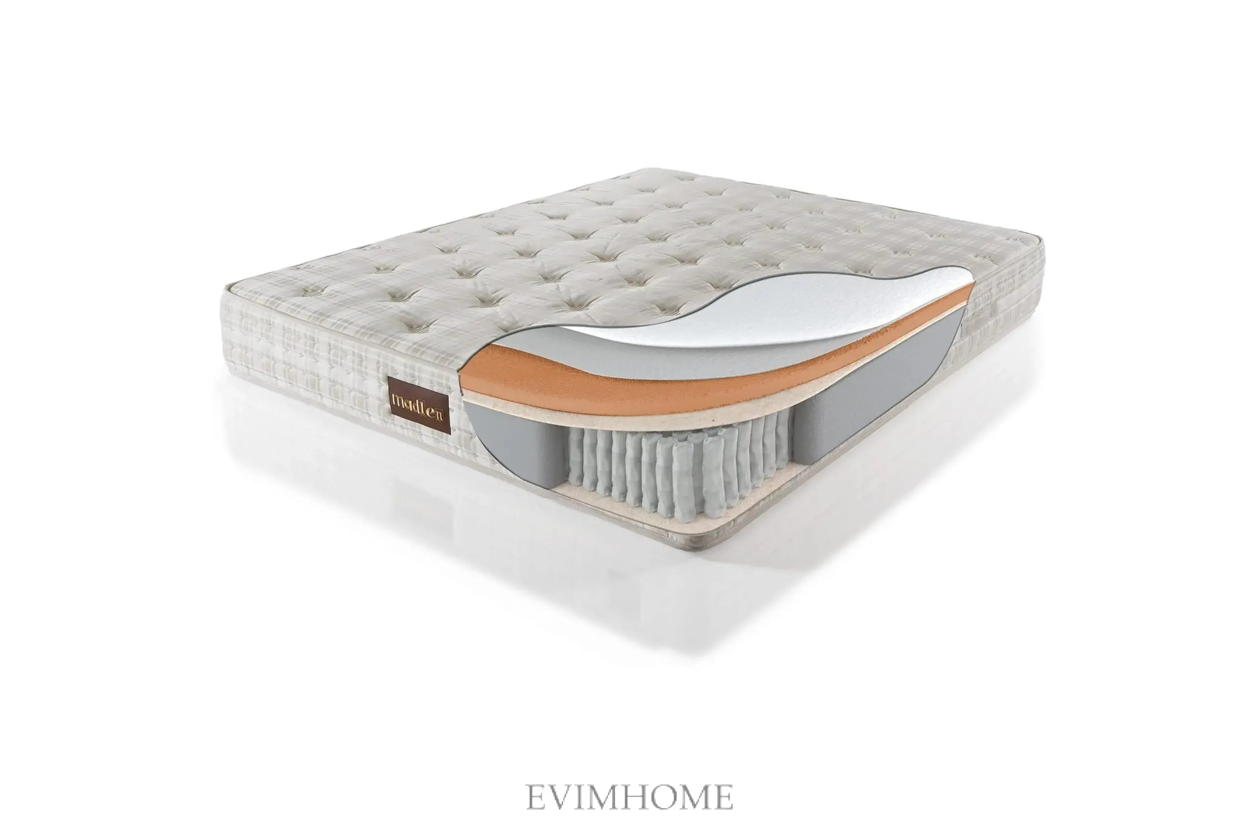 Madlen Delta Boxspringbett mit 5-Zonen-Komfort & Visco-Unterstützung - Image 5