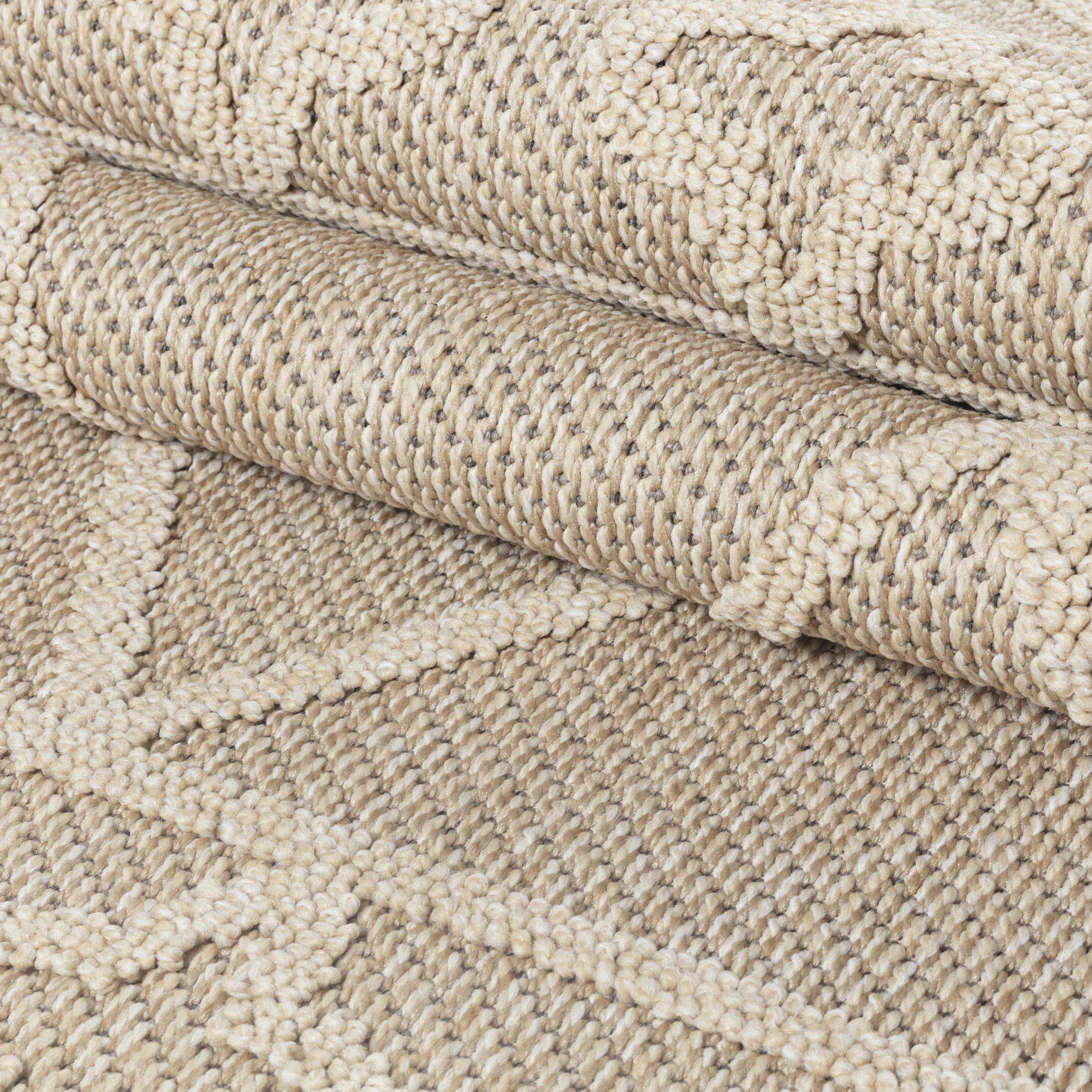Outdoorteppiche, Berber Design, Farbe Beige, Teppich für Terasse-Balkon-Küche, Rücken aus Polypropylen - Image 3