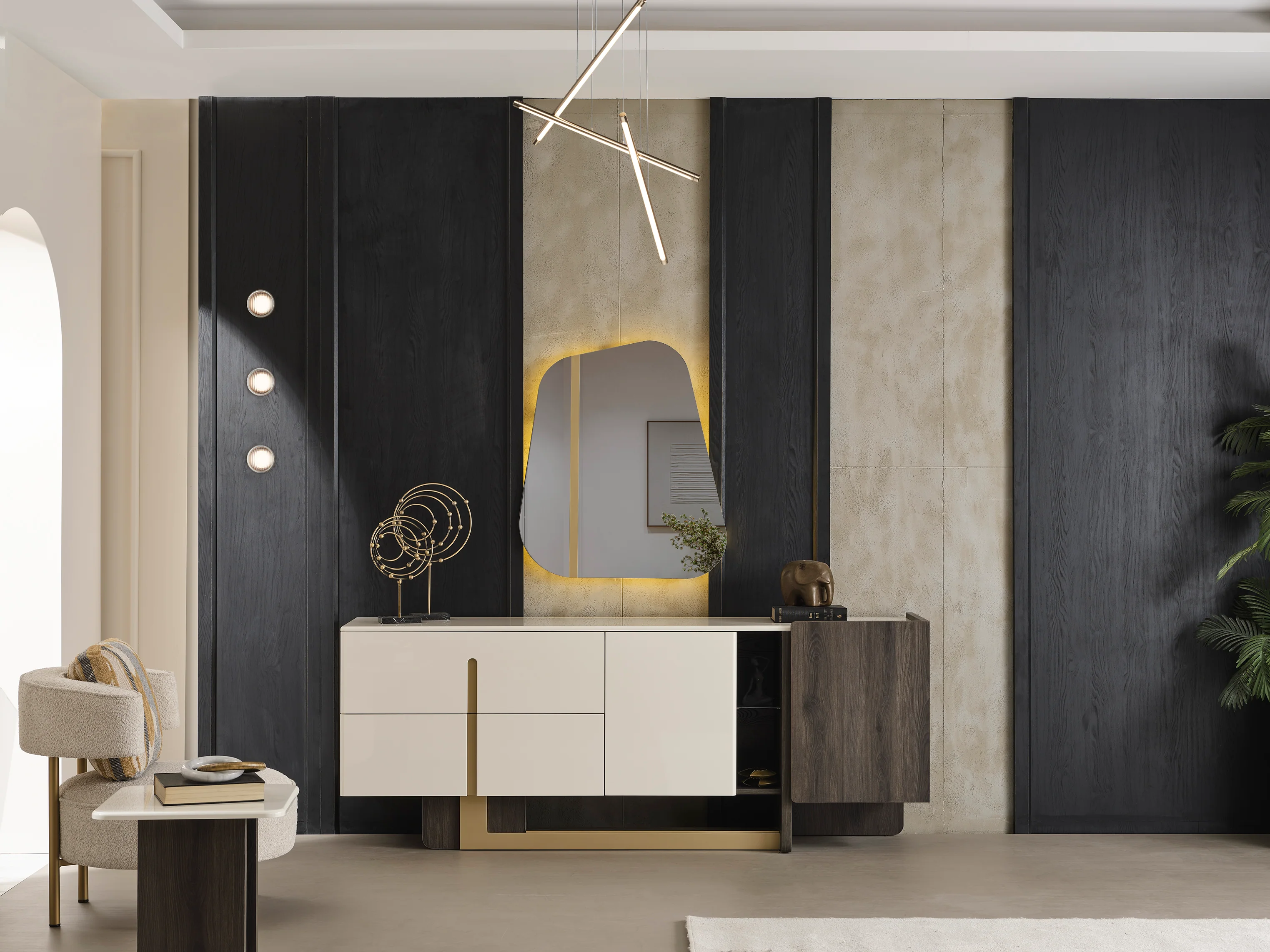 Pedro Sideboard mit Spiegel