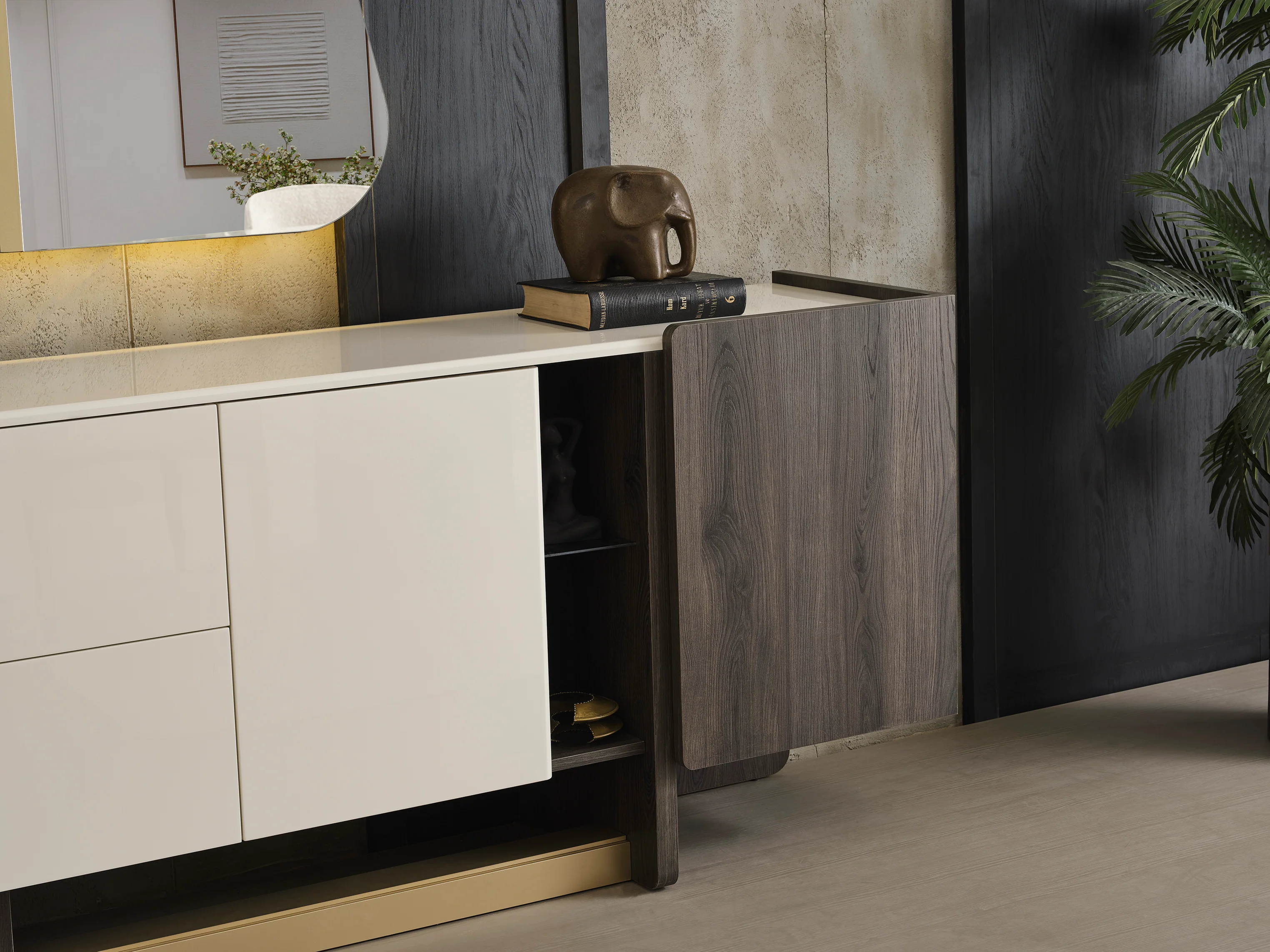 Pedro Sideboard mit Spiegel - Image 3