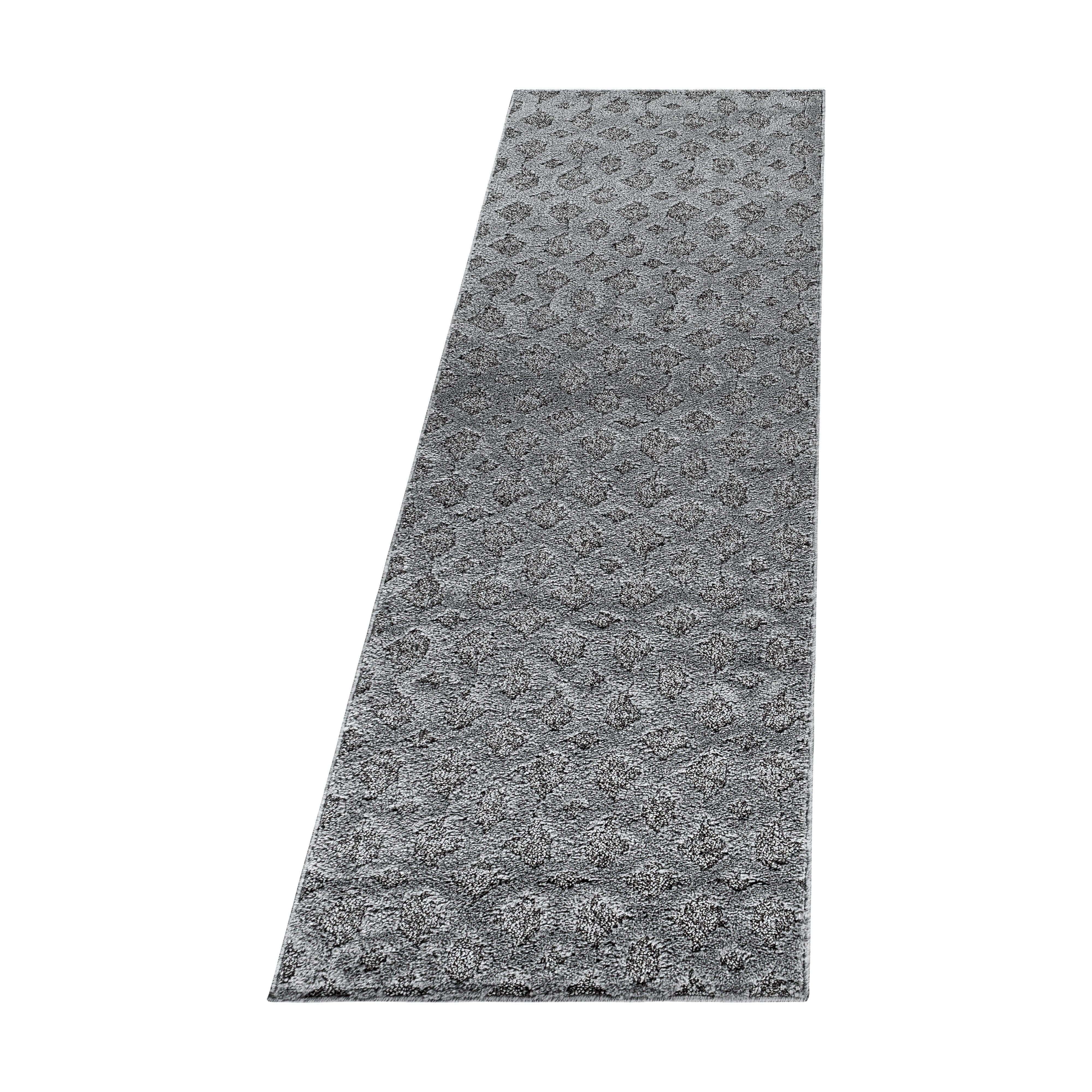 Pisa Hochflorteppiche Grau – Geometrisch - Image 7