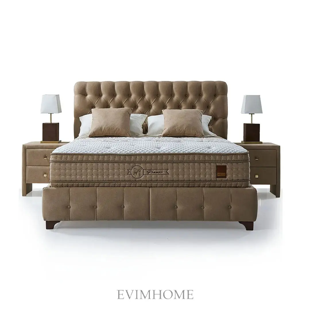 Planor Tommy Boxspringbett – 38 cm Matratze & Bonellfederkern - Image 2