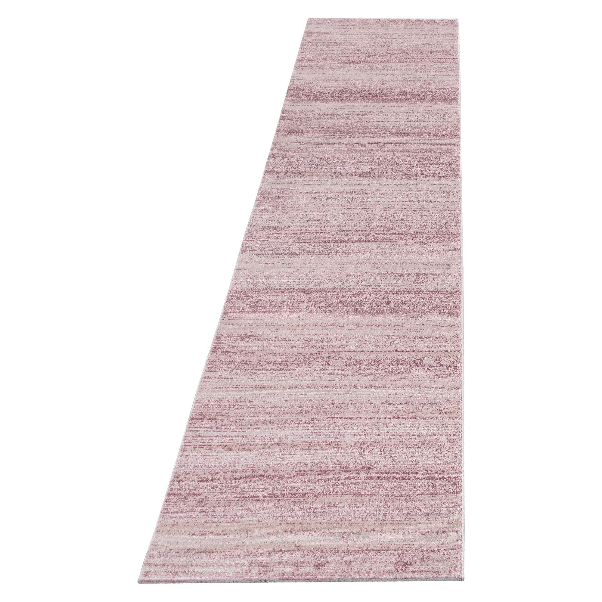 Kurzflorteppiche, Unicolor - Einfarbig, Farbe Pink, Teppich für Wohnzimmer, Rücken aus Jute - Image 7