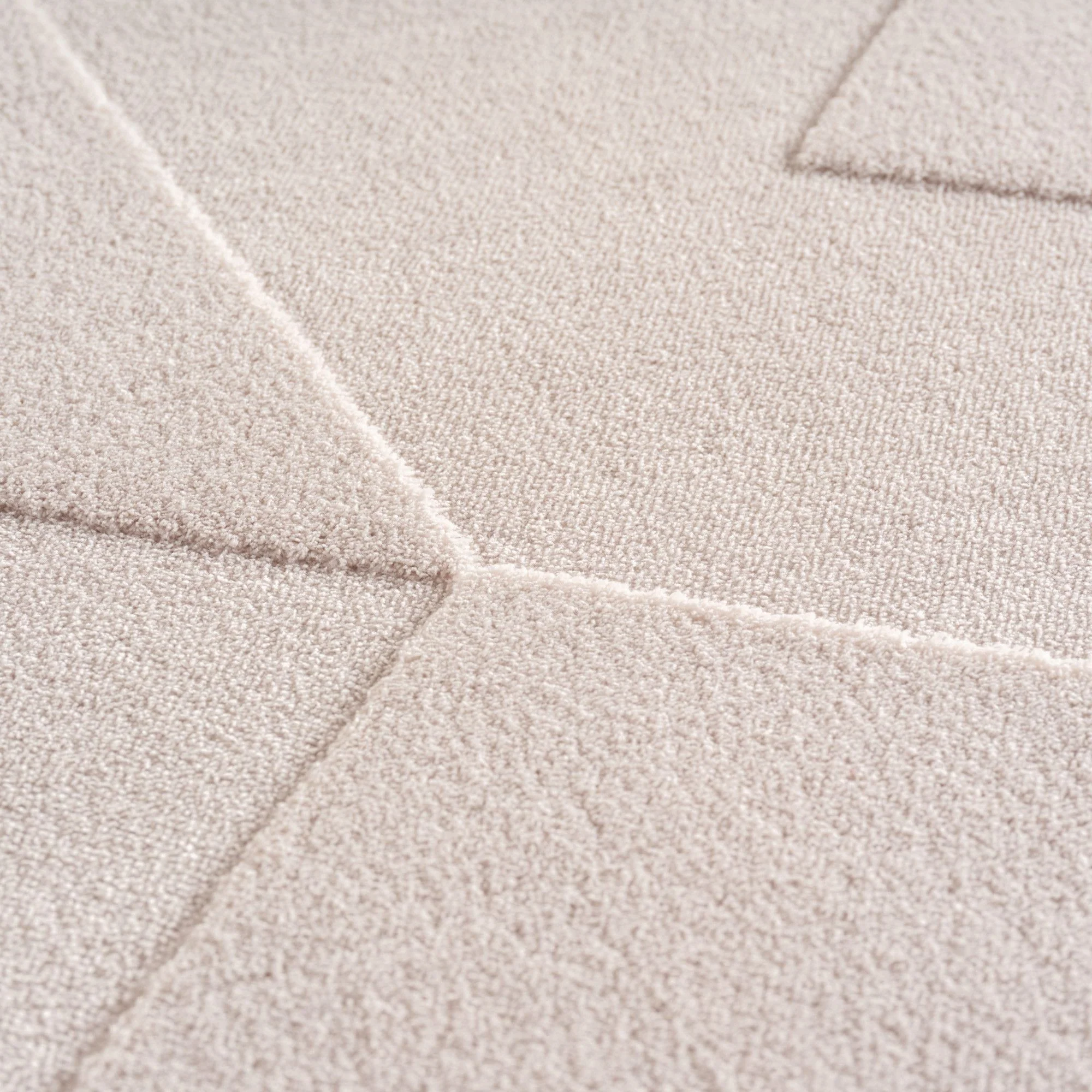 Boho Teppich mit Geometrischem Design, Einfarbig Creme 8x15 cm, Weicher & Pflegeleichter Deko Teppich, Waschbarer Läufer mit 3D-Effekt für Wohnzimmer und Schlafzimmer - Image 5