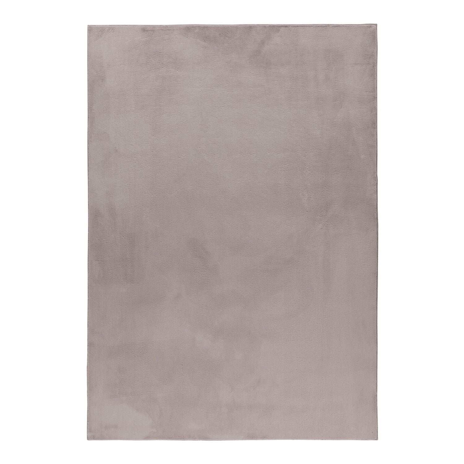 Pouffy Hochflorteppiche Beige – Unicolor - Image 2