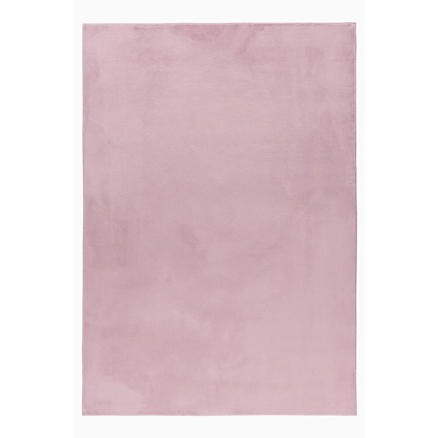 Pouffy Hochflorteppiche Rosa – Unicolor - Image 2