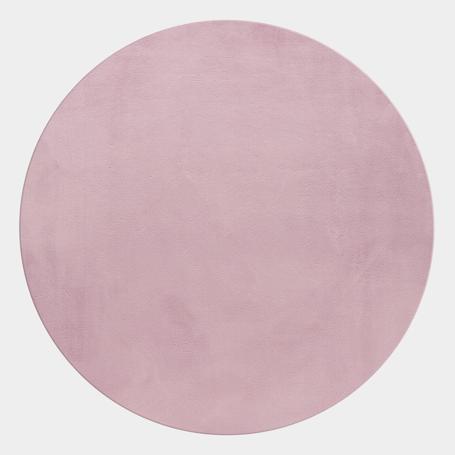 Pouffy Hochflorteppiche Rosa – Unicolor - Image 7